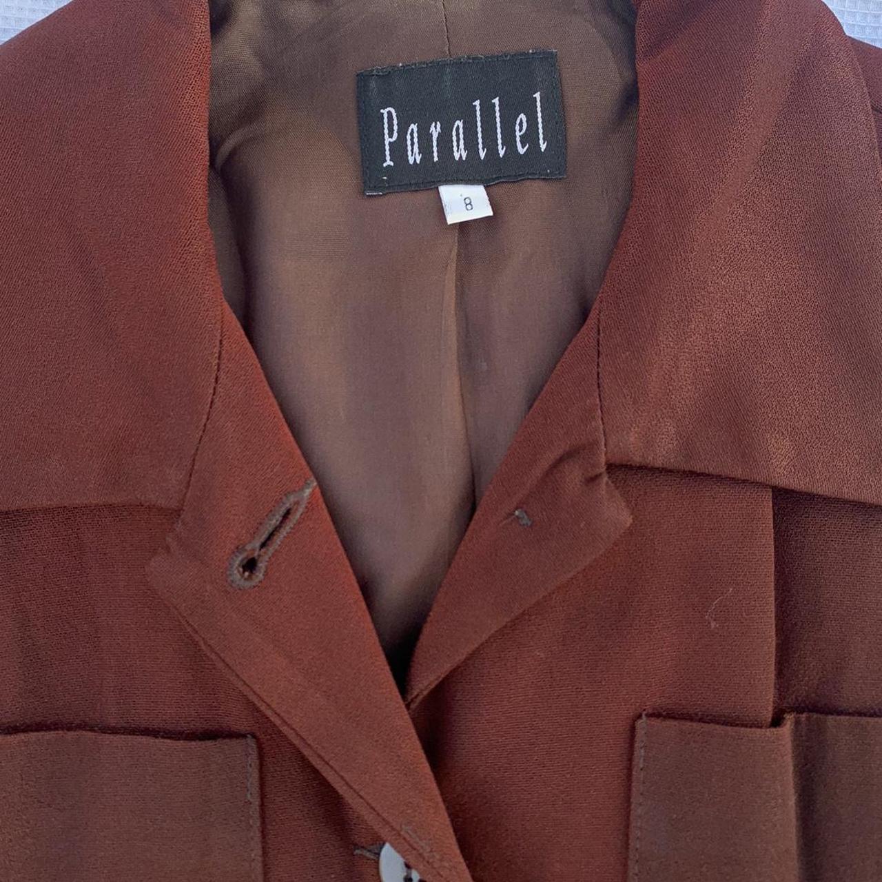 Burgundy blazer jacket. Dark red/ burgundy colored,... - Depop