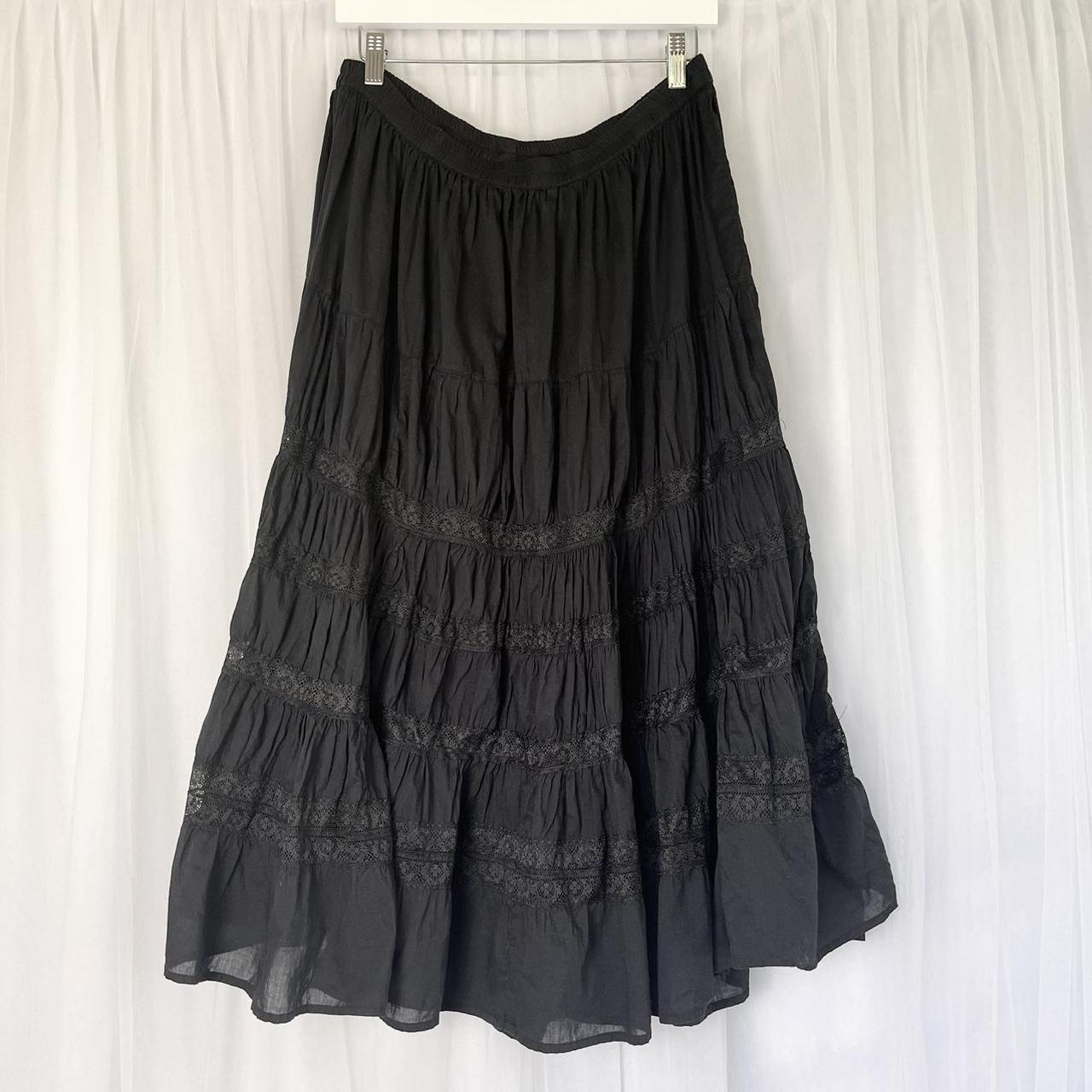 White Stag Women's Black Skirt | Depop