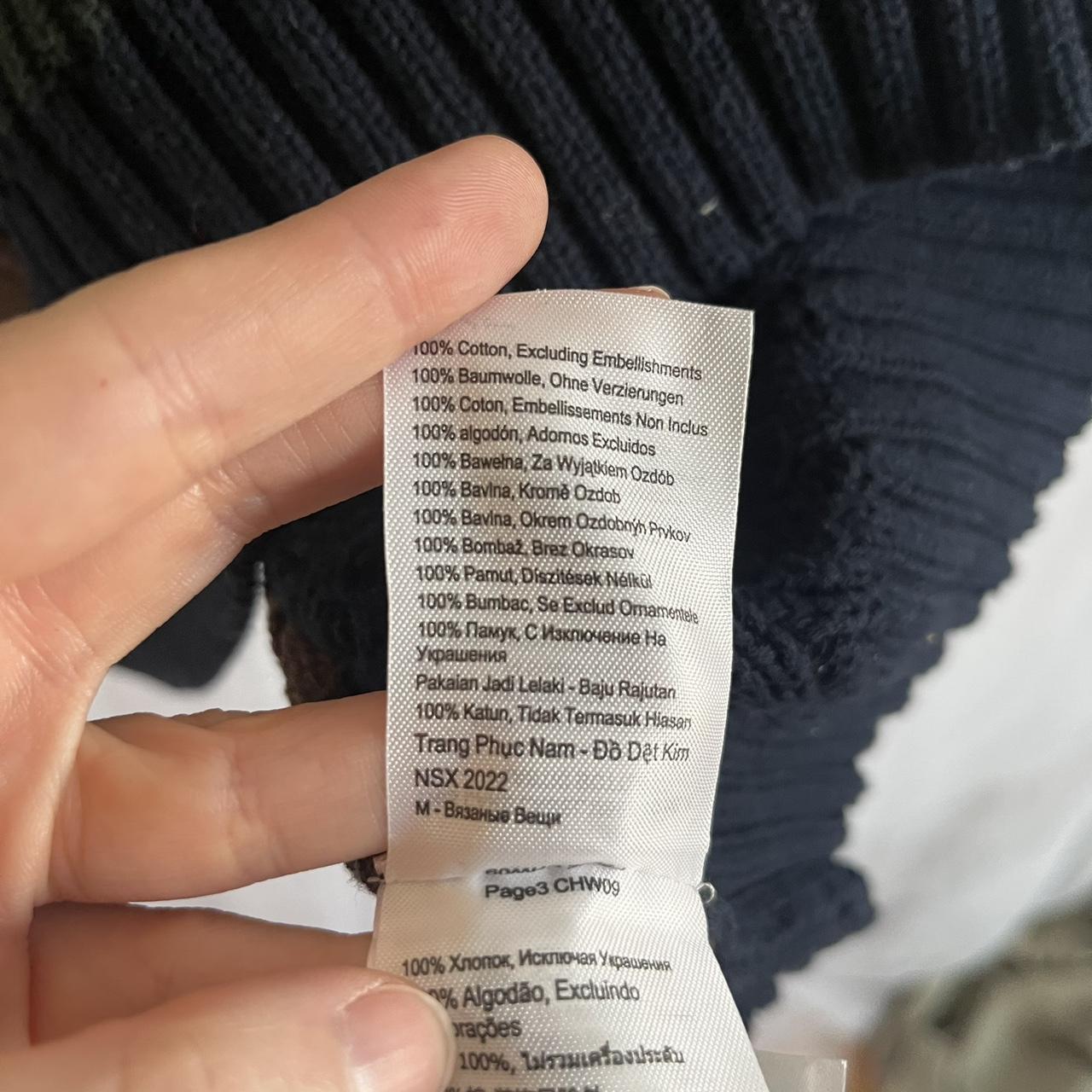 Men's Sweater - Multi - L – Patchwork multicolor … - image 6