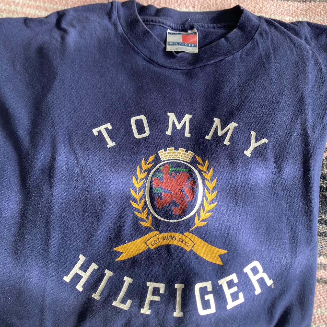 Tommy Hilfiger official vintage tshirt. No rips or... - Depop