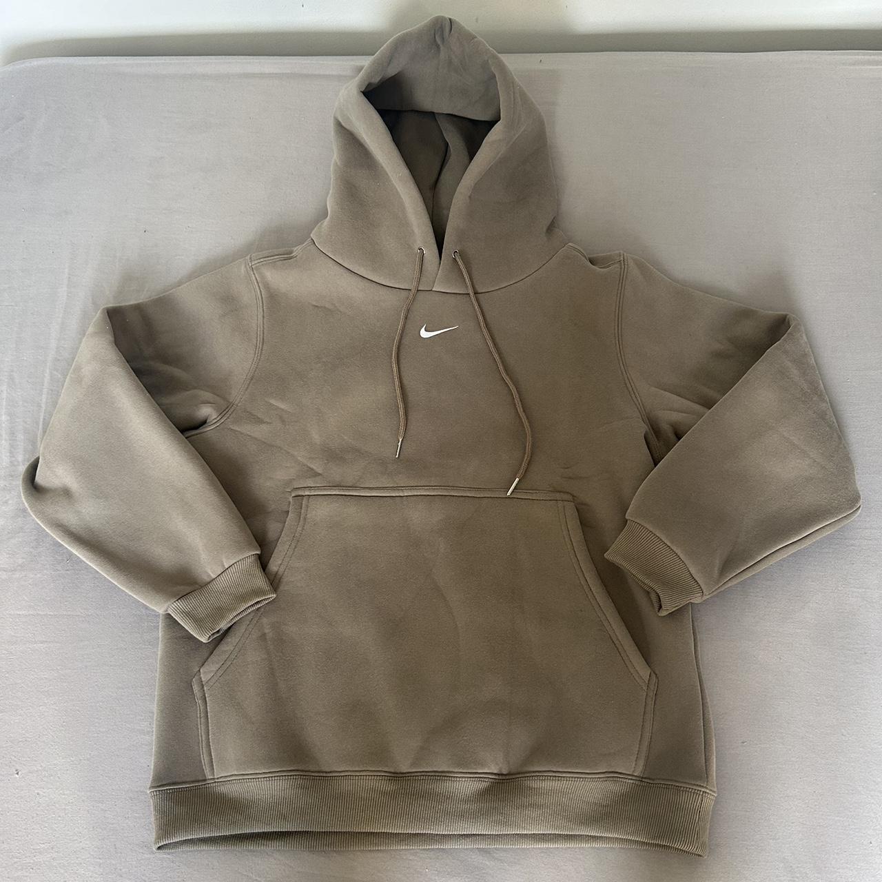 nike vintage middle swoosh hoodie