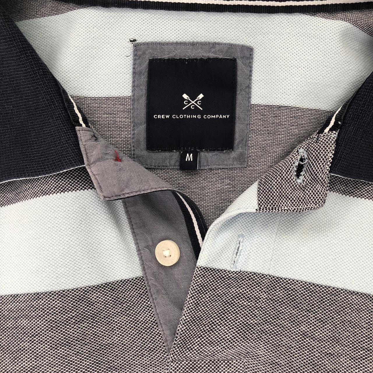 Crew Clothing Company Men's Blue Poloshirts Depop