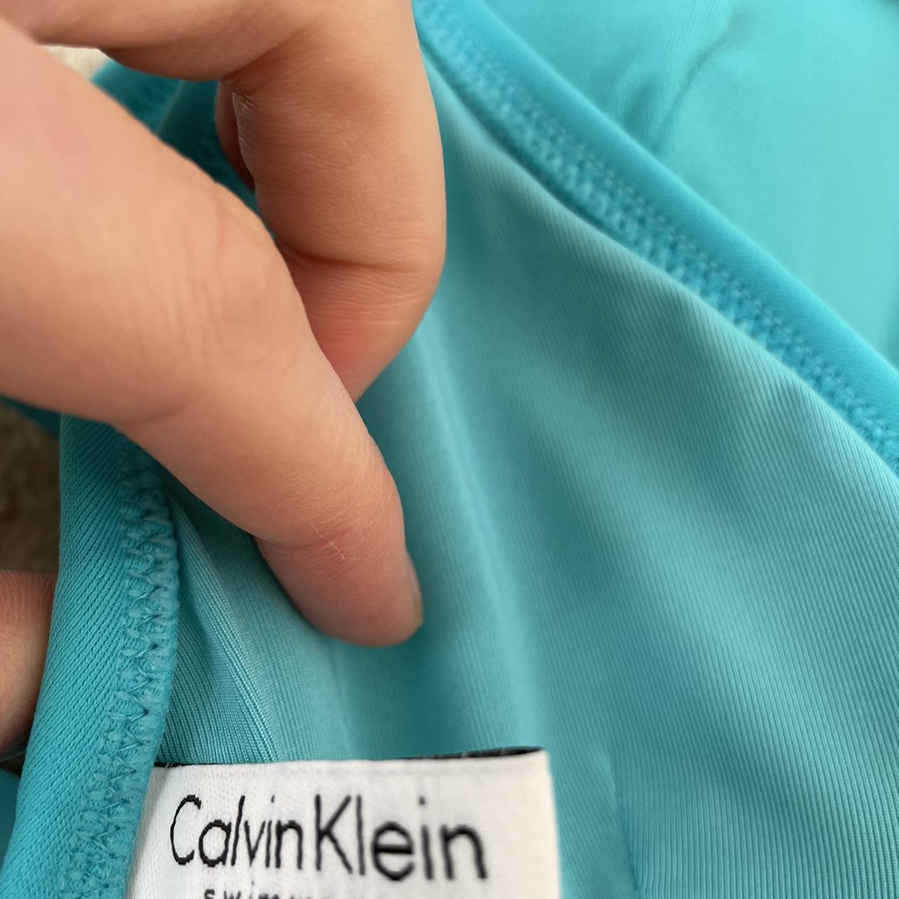 Calvin Klein Women's Blue Bikinisandtankinisets Depop