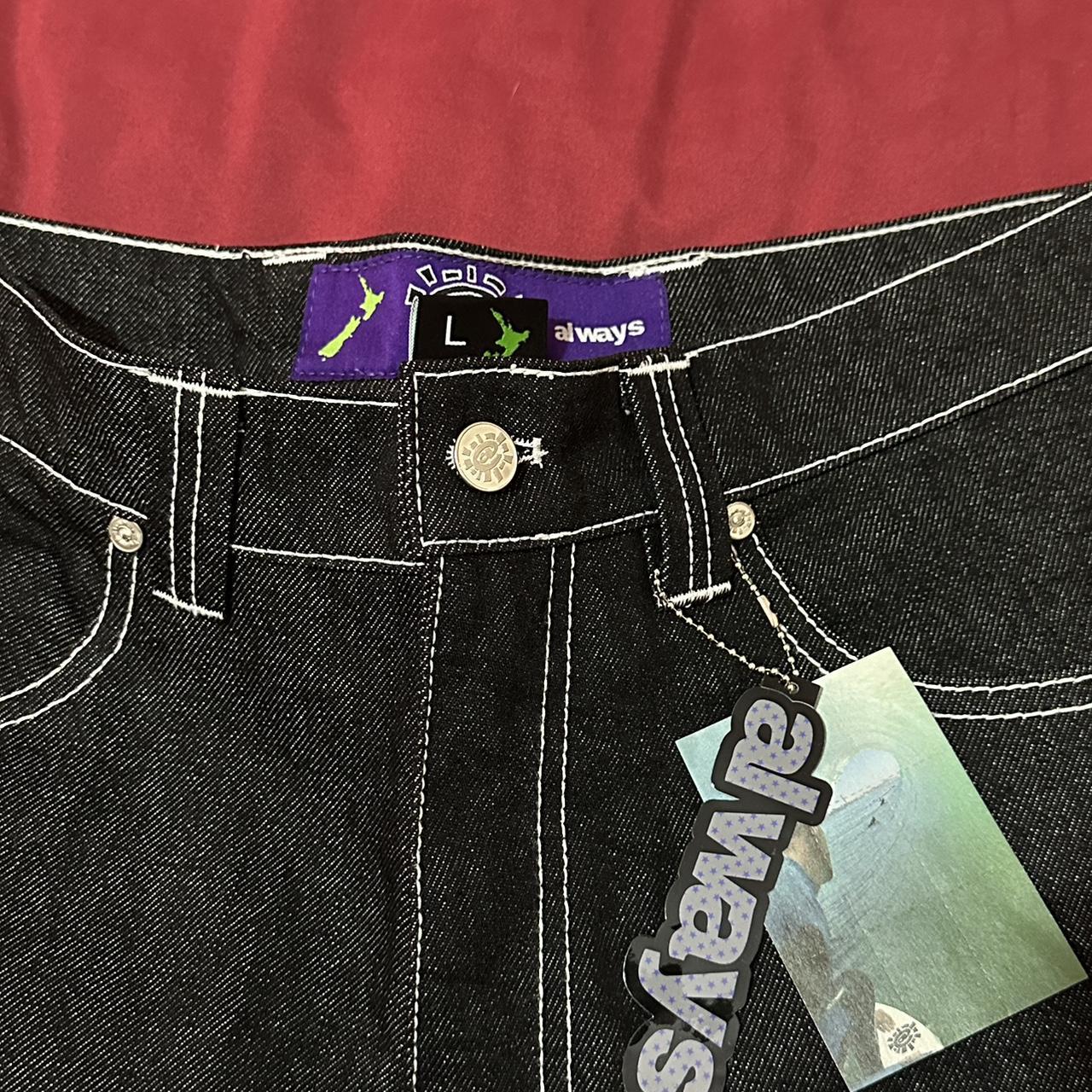 Always what you should do black denim L Always Do What You Should