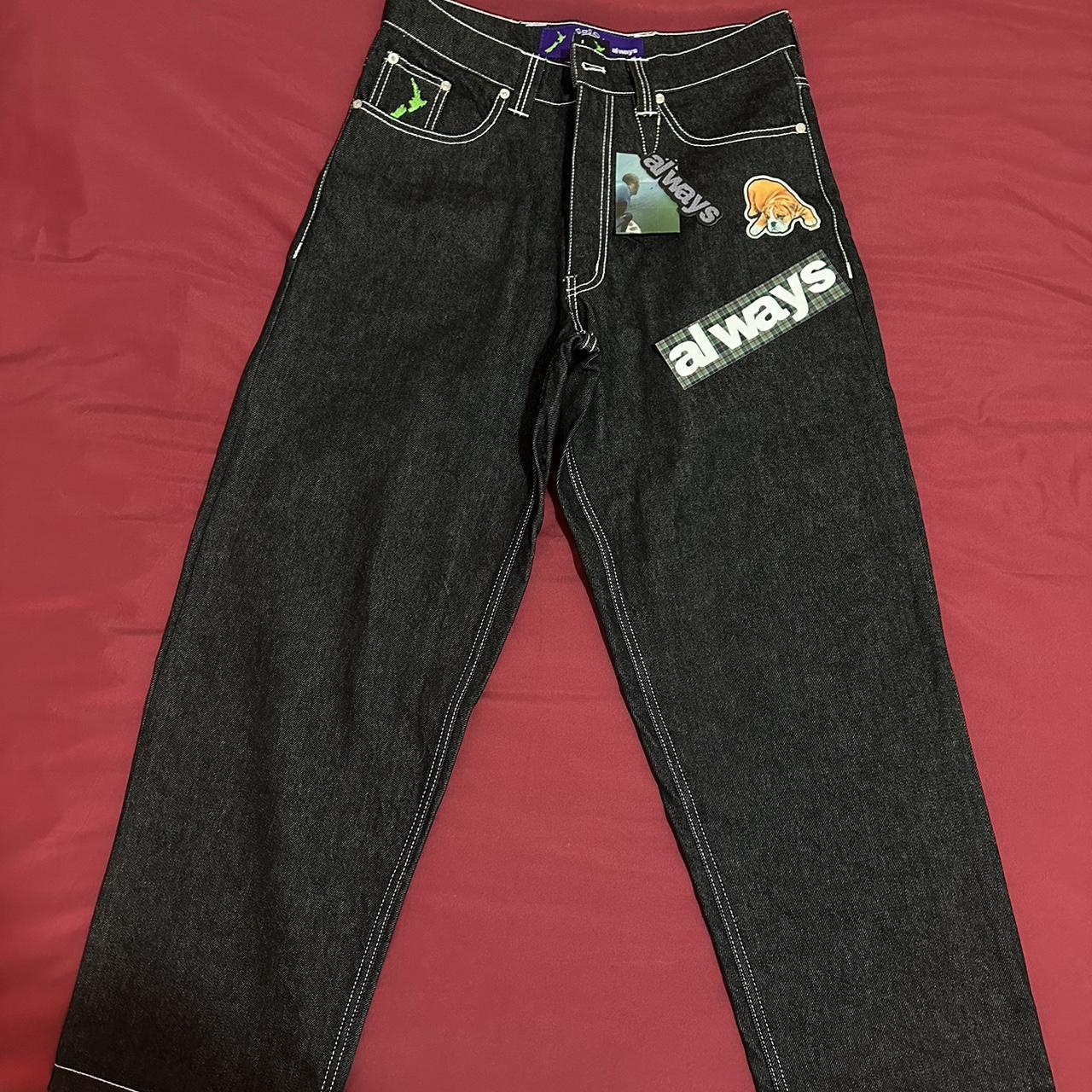 Always do what you should do/ black jeans Size | Depop