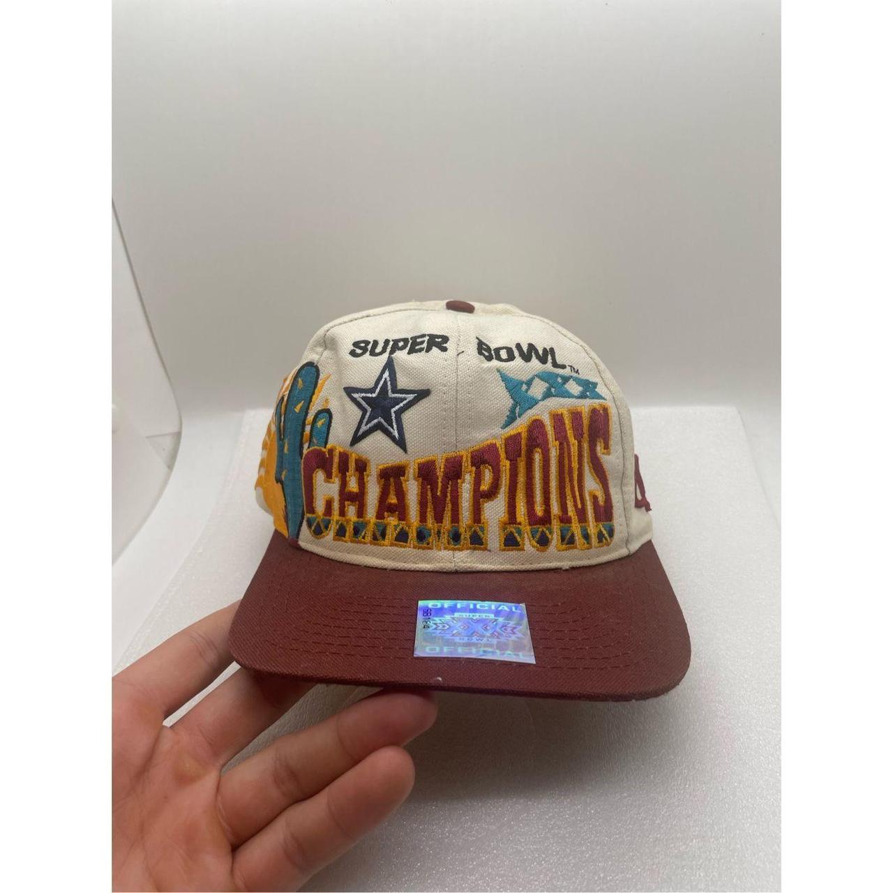 Vintage 1996 Logo Athletic Dallas Cowboys Super Bowl Champions XXX Snapback  Hat