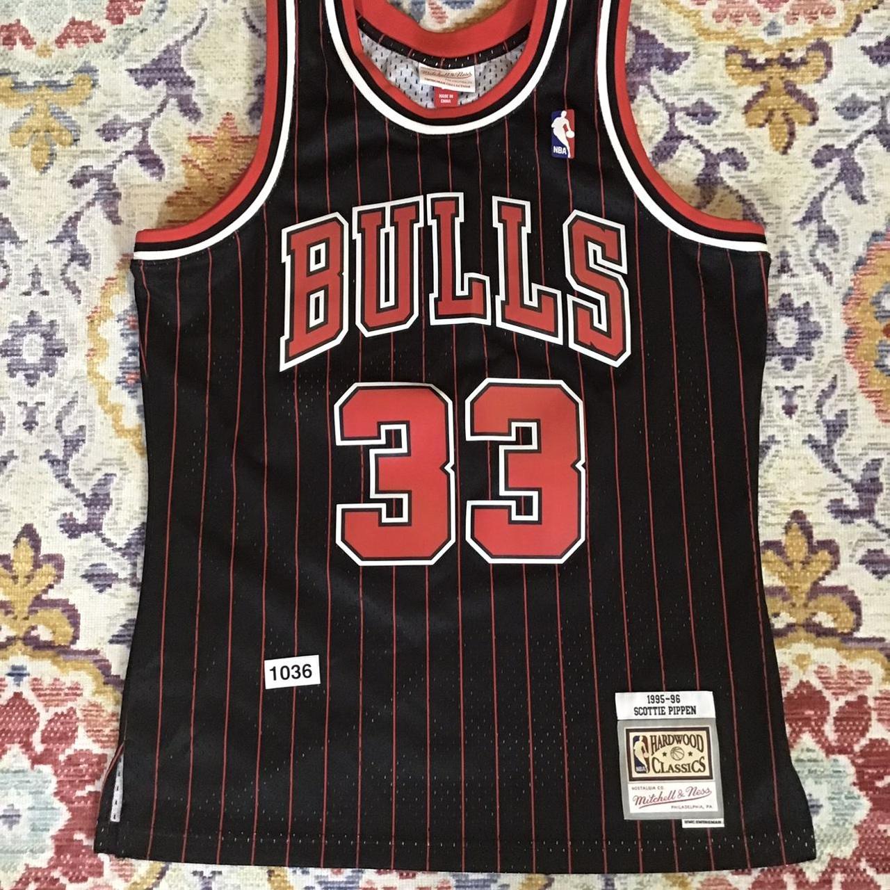 Scottie Pippen Chicago Bulls Mitchell & Ness 1995/96 Hardwood