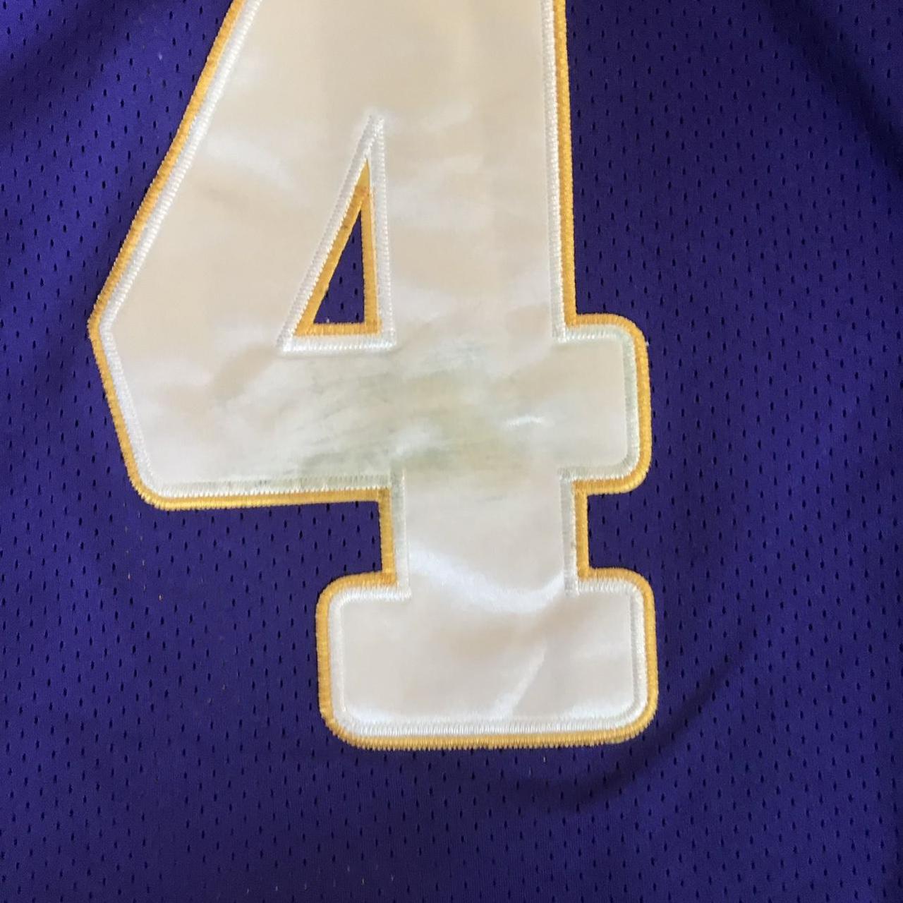 Reebok Brett Favre Minnesota Vikings Jersey T Shirt - Depop