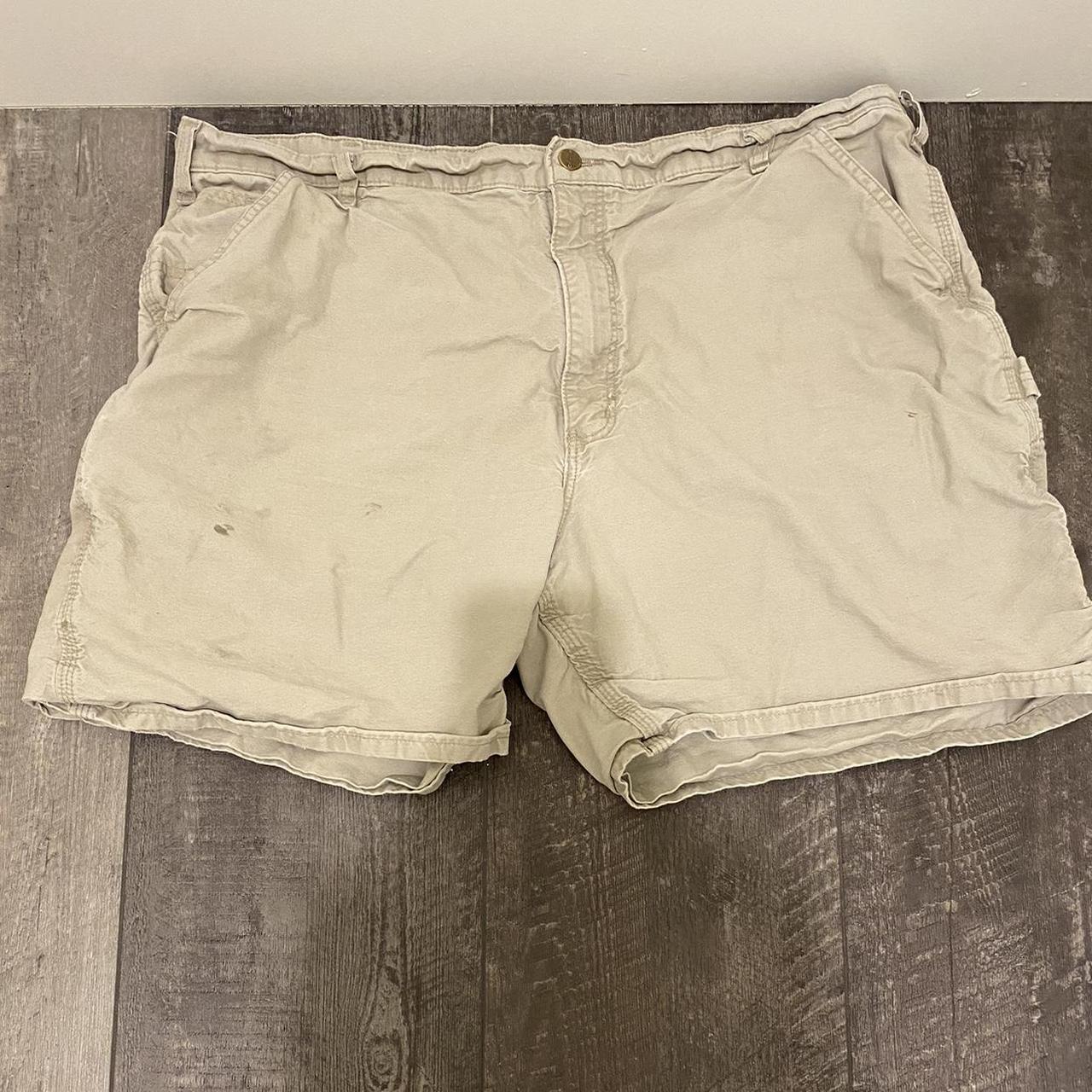 Carhartt Men's Tan Shorts | Depop