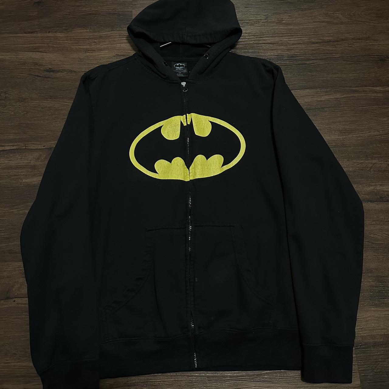 Dope DC Batman zip up. slight cracking on print but... - Depop