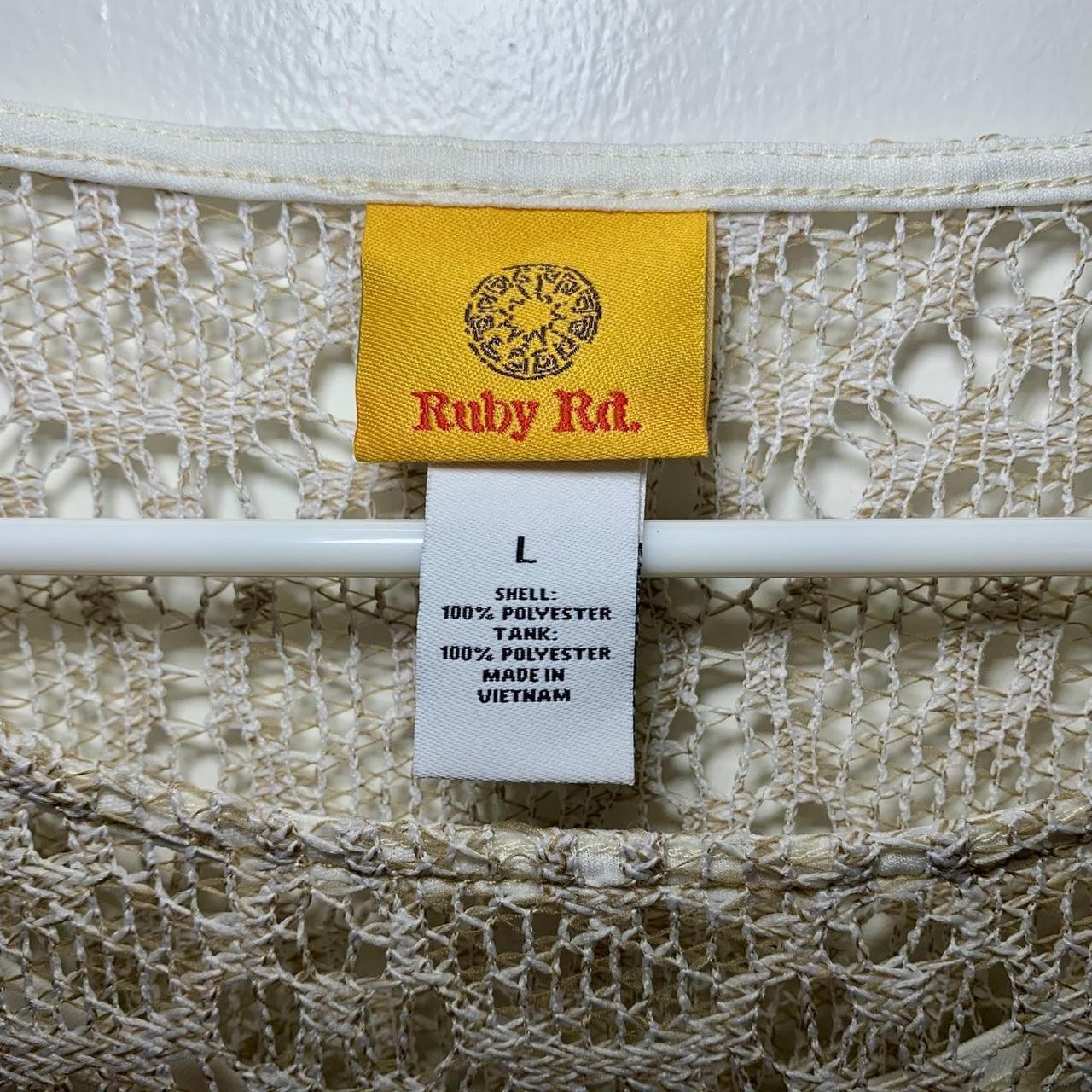 Ruby Rd. Women's Blouse - Cream/White - L – Ruby … - image 3