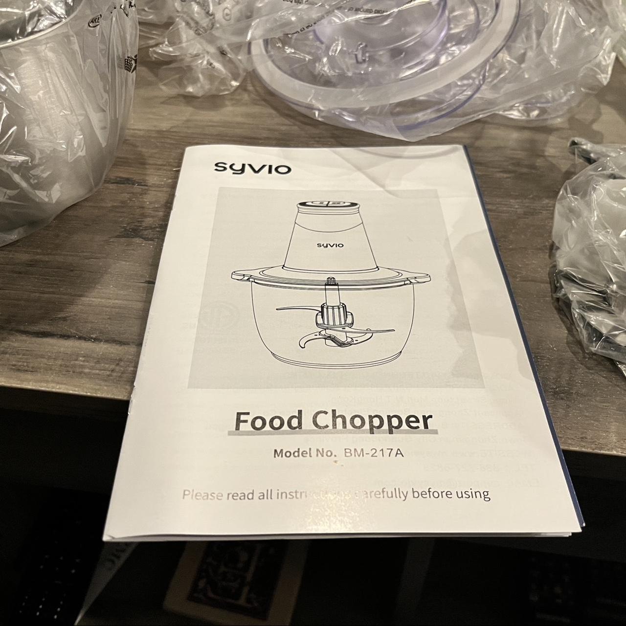 Syvio Food Chopper Model BM-217A 120V Size 5 Cup - Depop