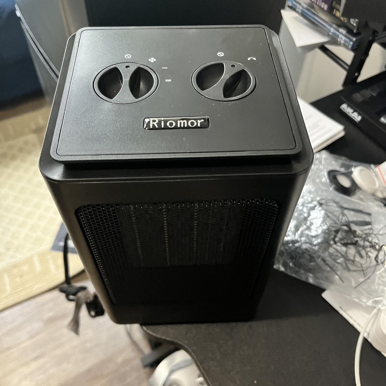 Riomor Space Heater, 1500W Portable Heater,... Depop