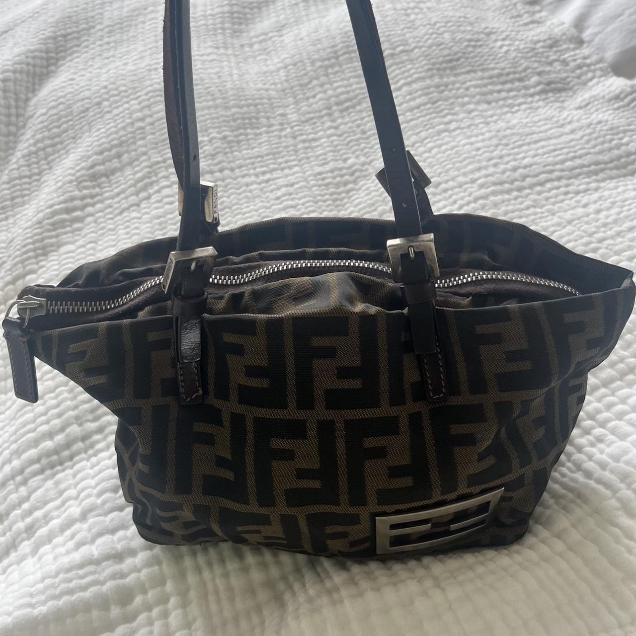Fendi zucca mini bag Vintage 100% AUTHENTIC No - Depop
