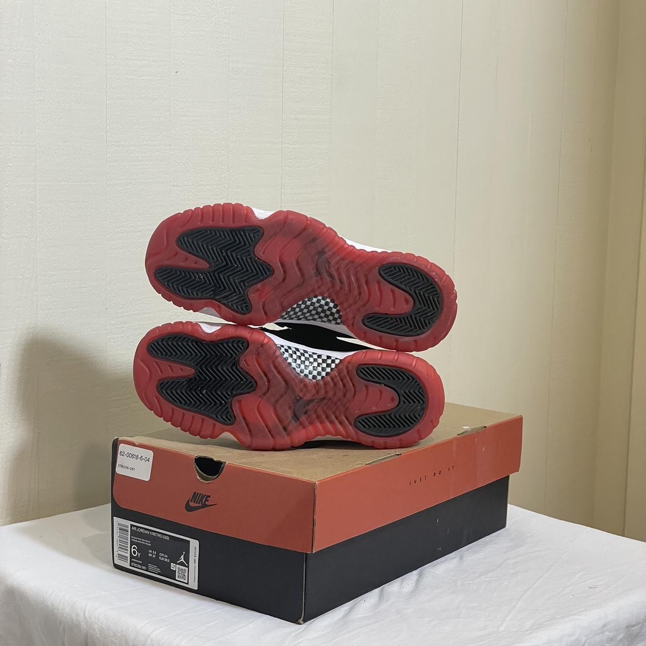 jordan bred 11 shoe box