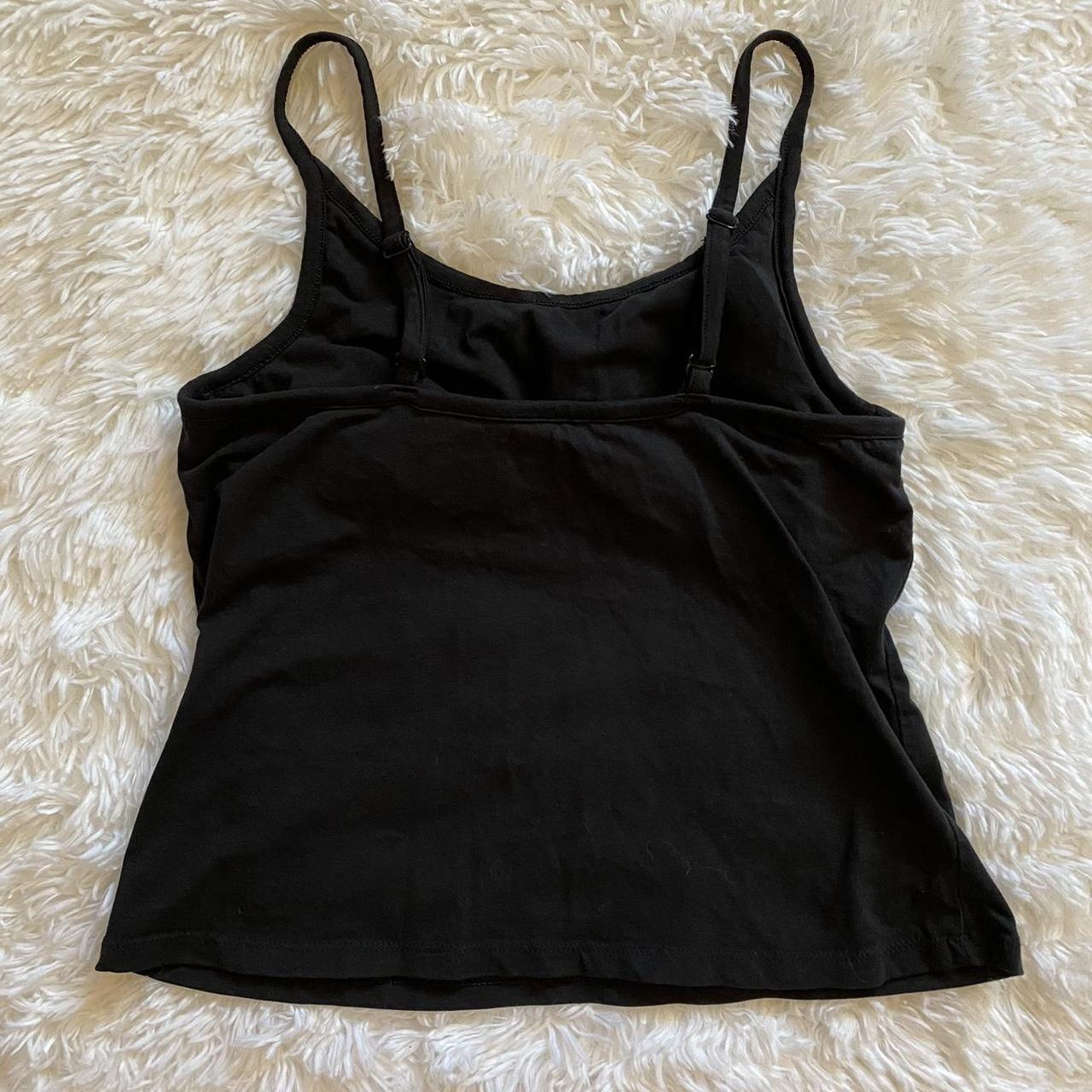 Y2k Calvin Klein cami tank top with built-in bra /... - Depop