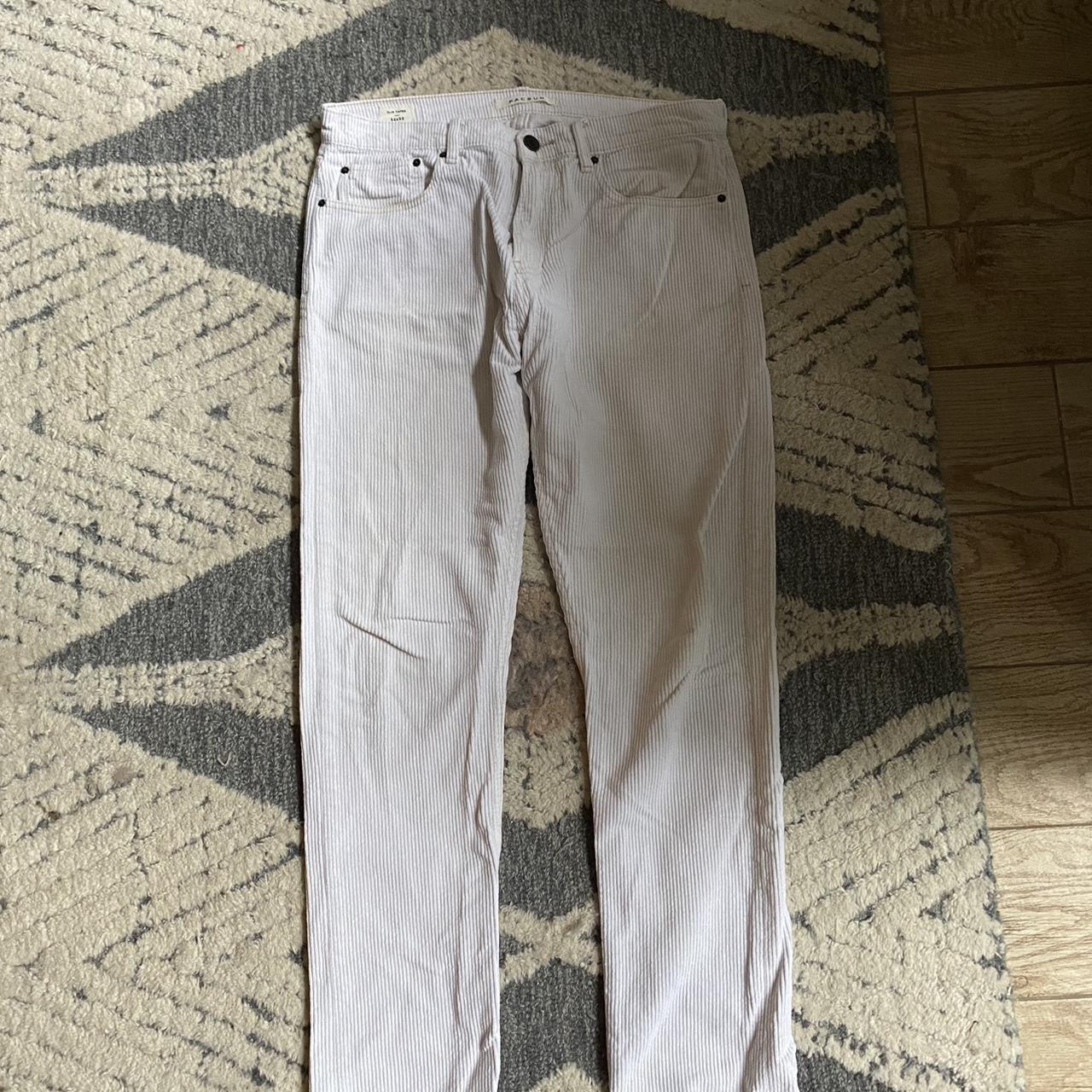 PacSun Men's White Trousers | Depop