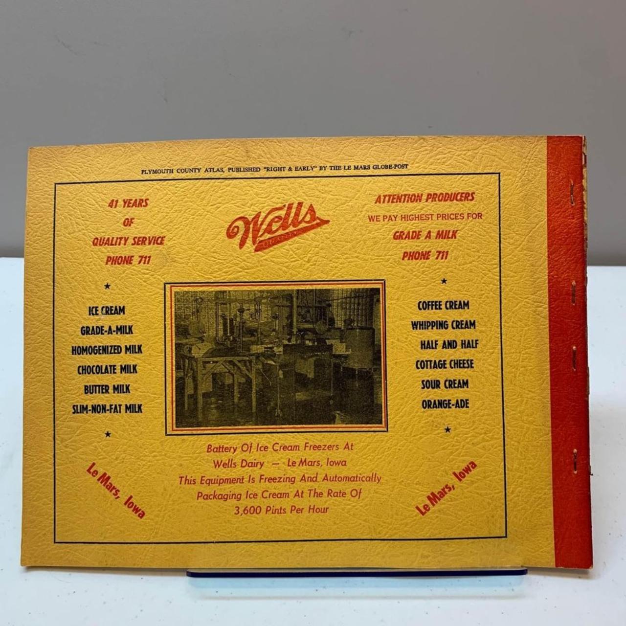 19531954 Plymouth County Atlas LeMars Iowa Good... Depop