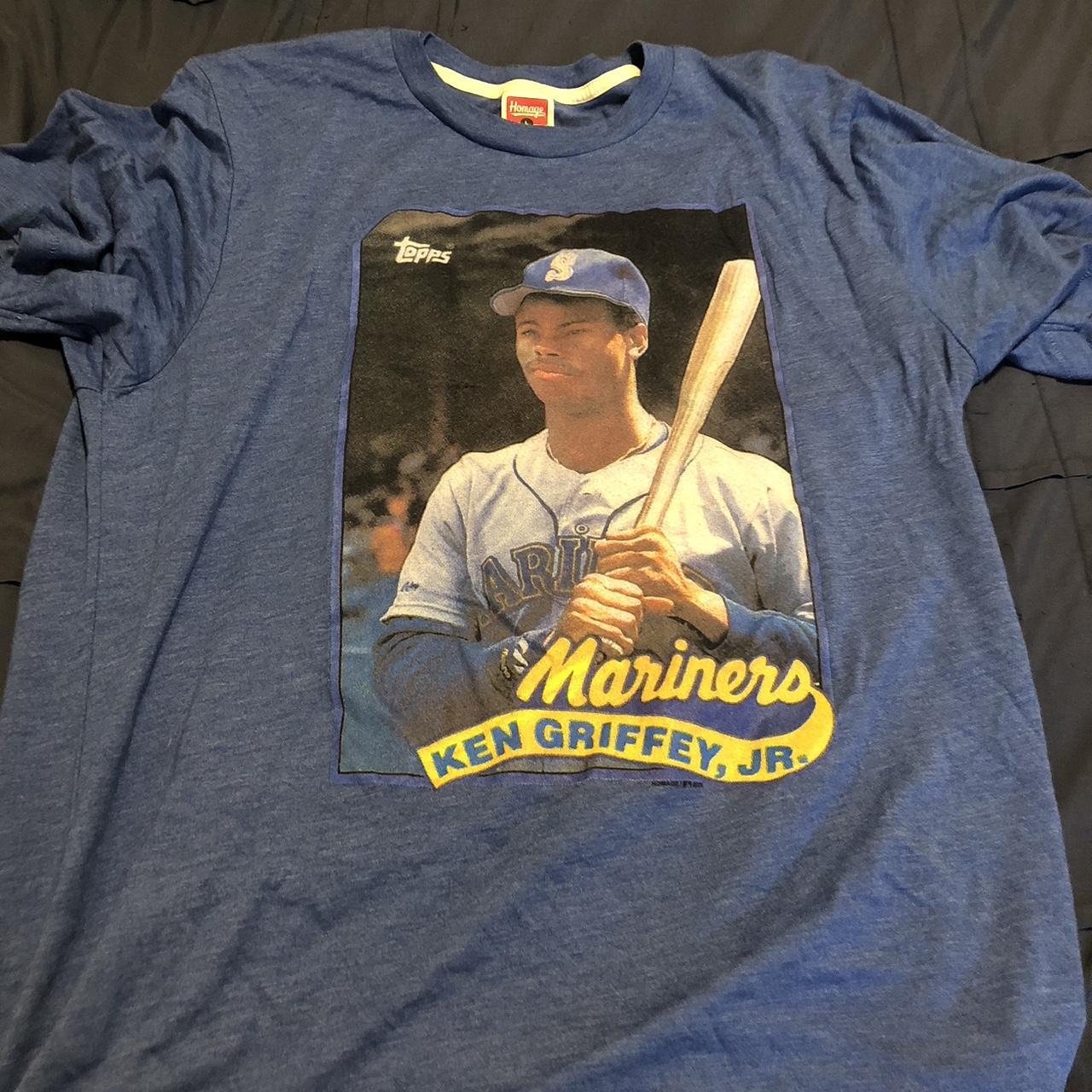 Vintage Ken Griffey Jr Mariners T Shirt Ken Griffey - Depop