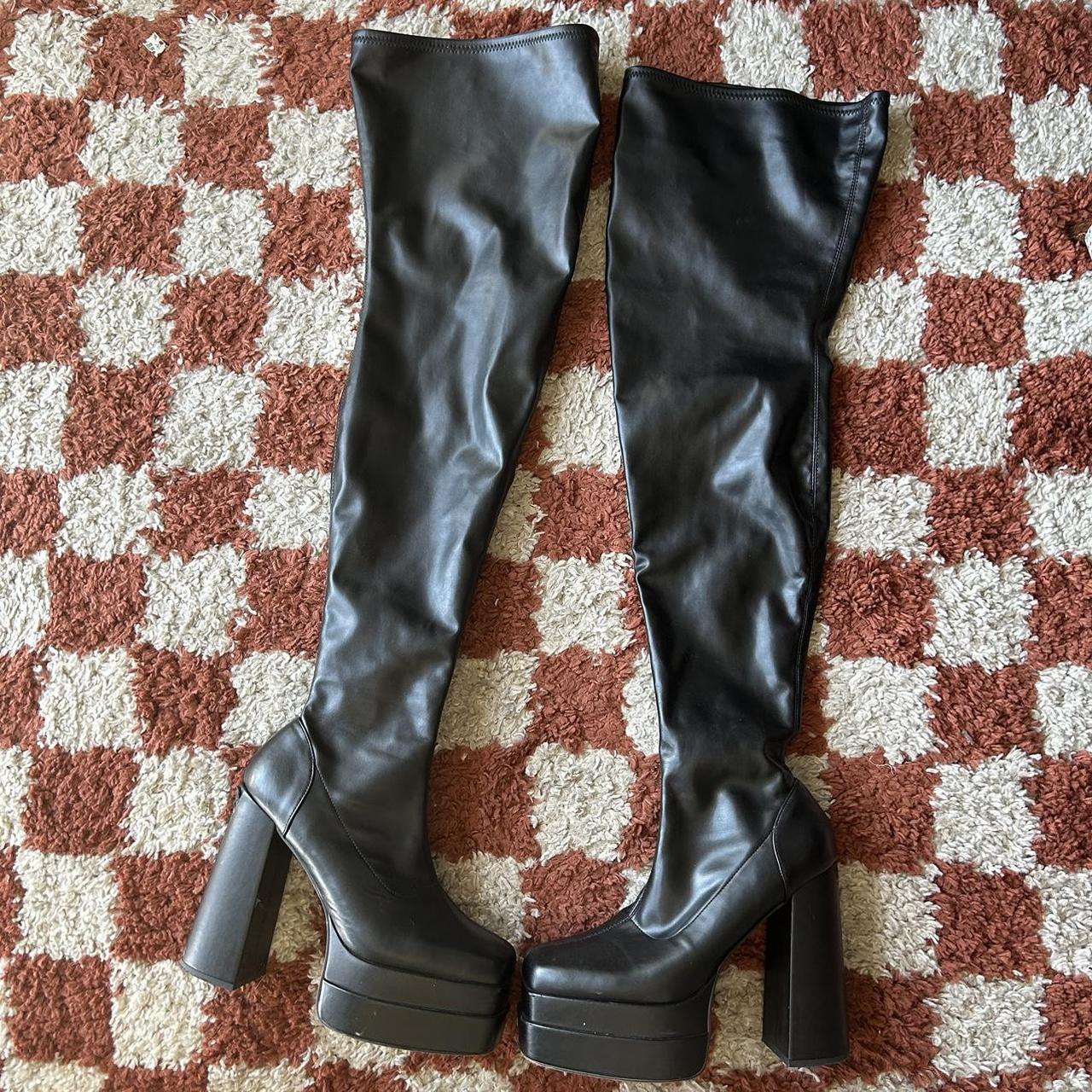 asos thigh boots