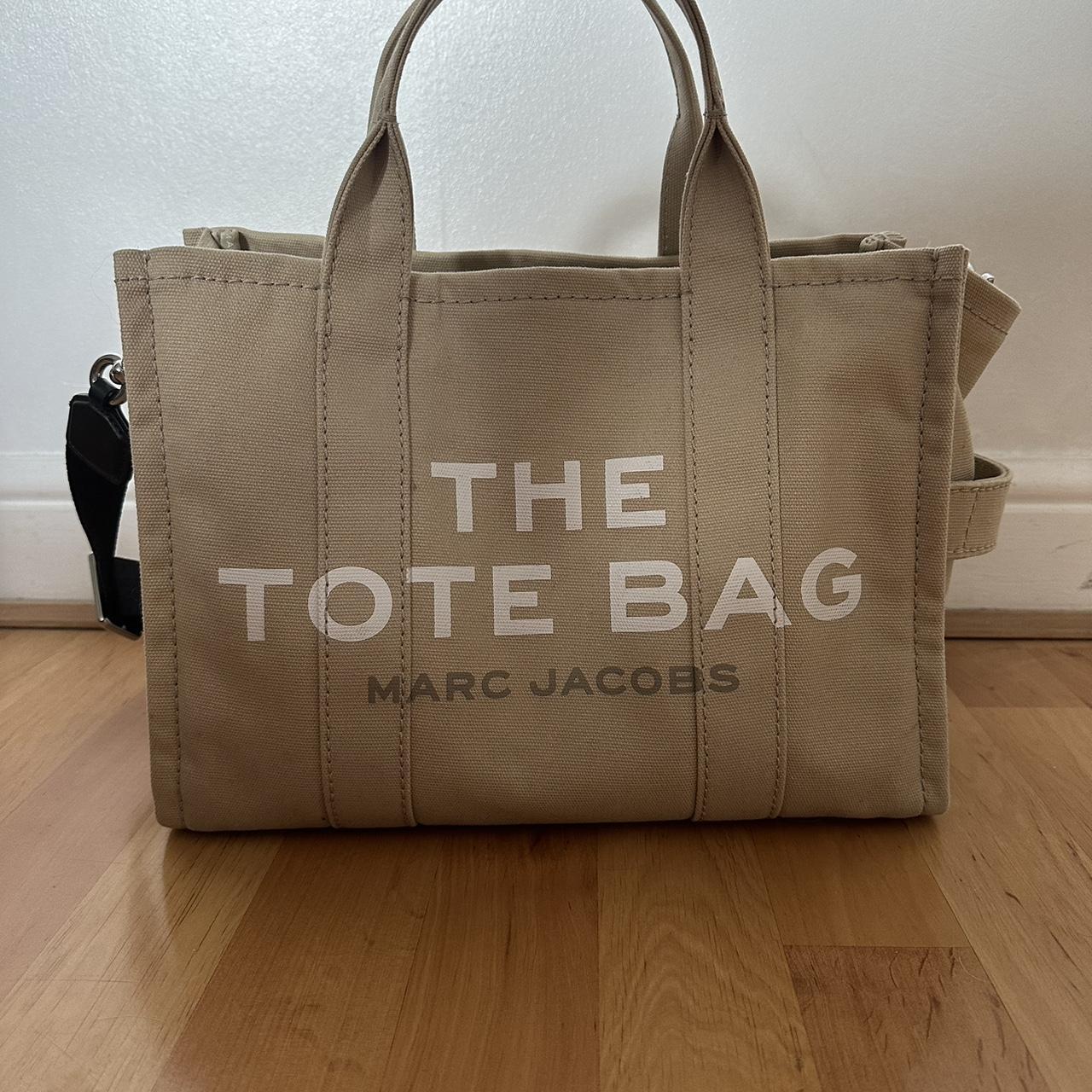 Authentic Marc Jacob’s tote bag Size - Medium beige... - Depop