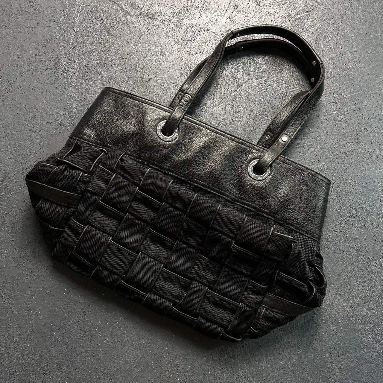 Vtg MOSCHINO Redwall Handbag Leather Nylon Made in Italy Avant Garde 80s  90s High Fashion Designer Buckle Iconic - Etsy