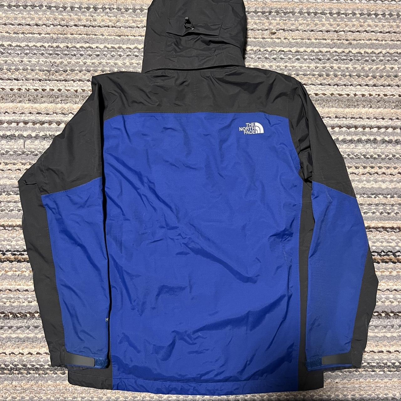 The North Face Men's Blue and Black Jacket | Depop