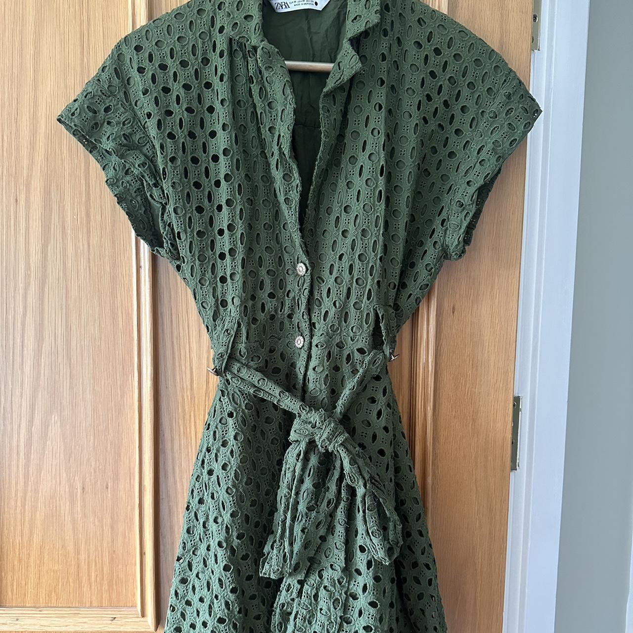 Zara peplum style dress Worn once Depop