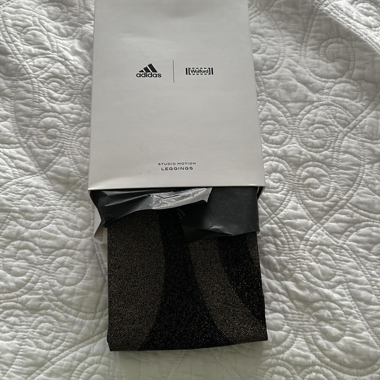 Adidas x Wolford Studio Motion Leggings Size L NWT Depop