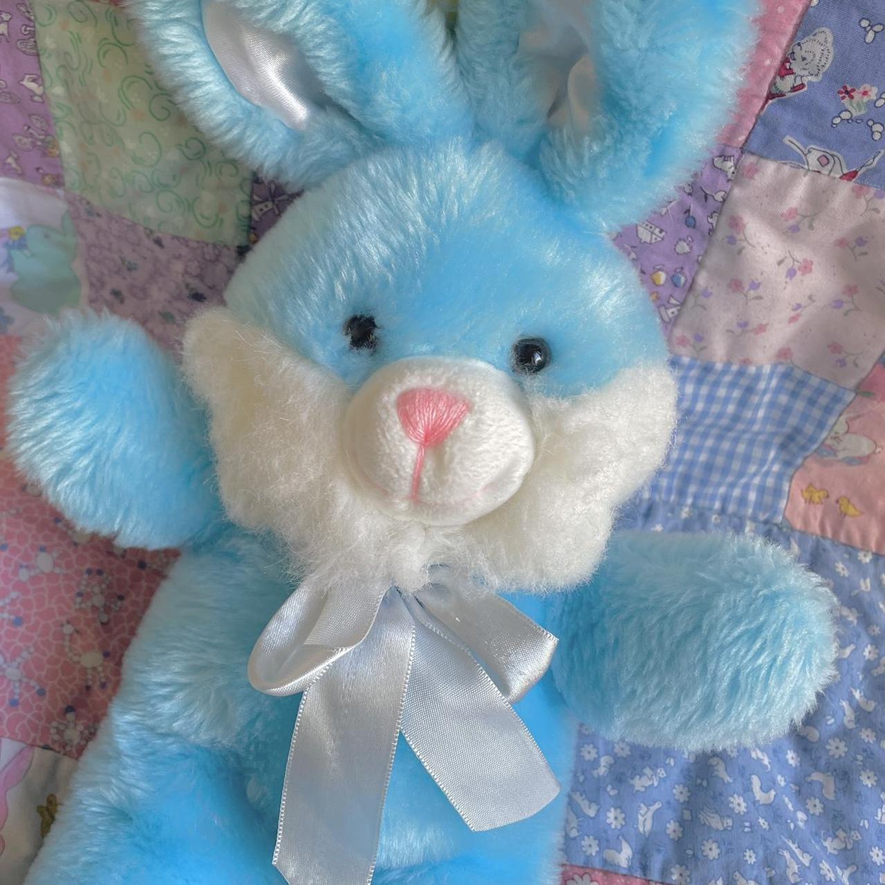 Vintage Blue easter good Bunny