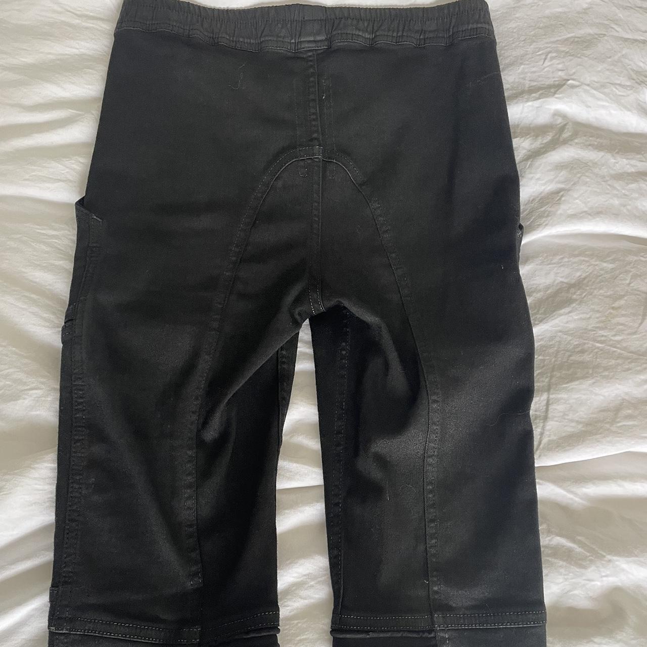 RICK OWENS DRKSHDW Denim Nagakin Leggings Panelled | Depop
