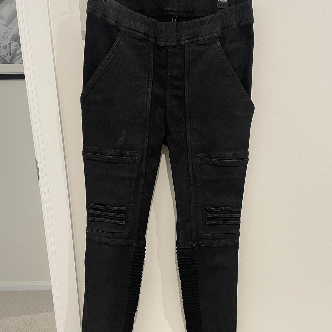 RICK OWENS DRKSHDW Denim Nagakin Leggings Panelled | Depop