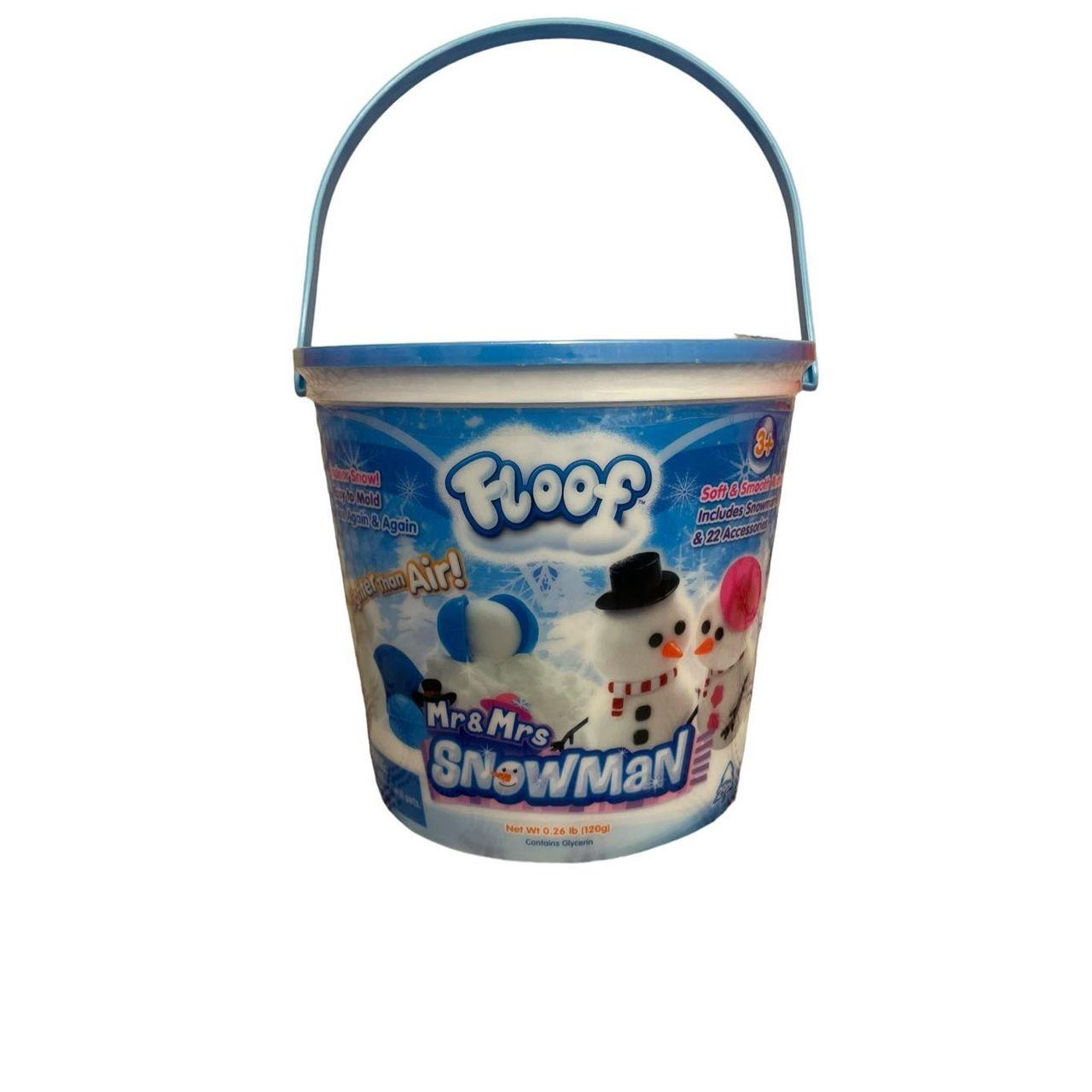 Floof Bucket- Mr. & Mrs. Snowman 