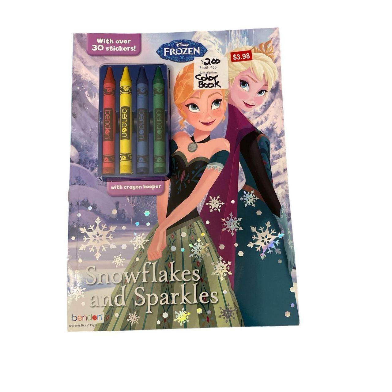 Disney Frozen coloring and sticker activity book - Depop