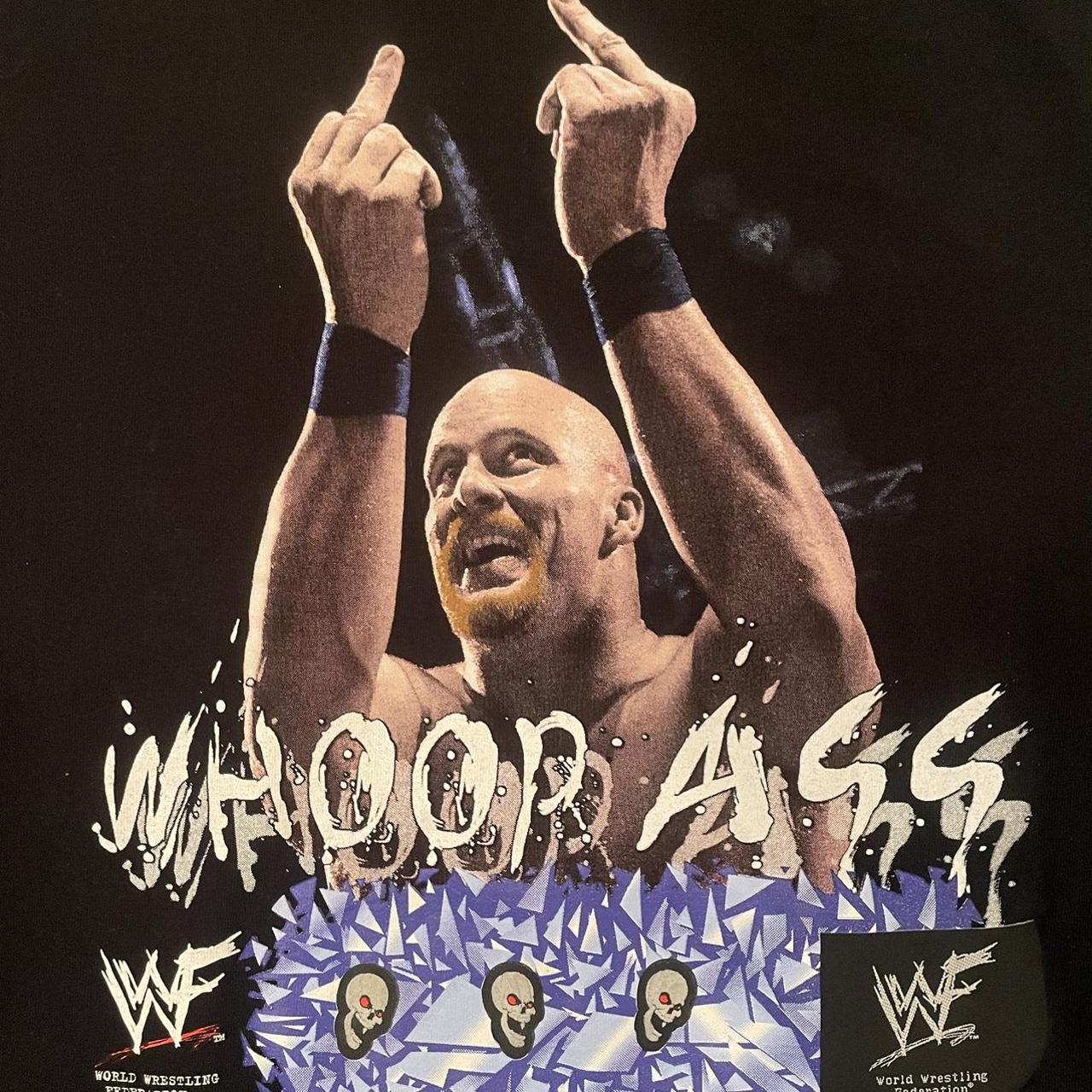 WWF stone cold Steve Austin Vintage Jersey Clean no - Depop