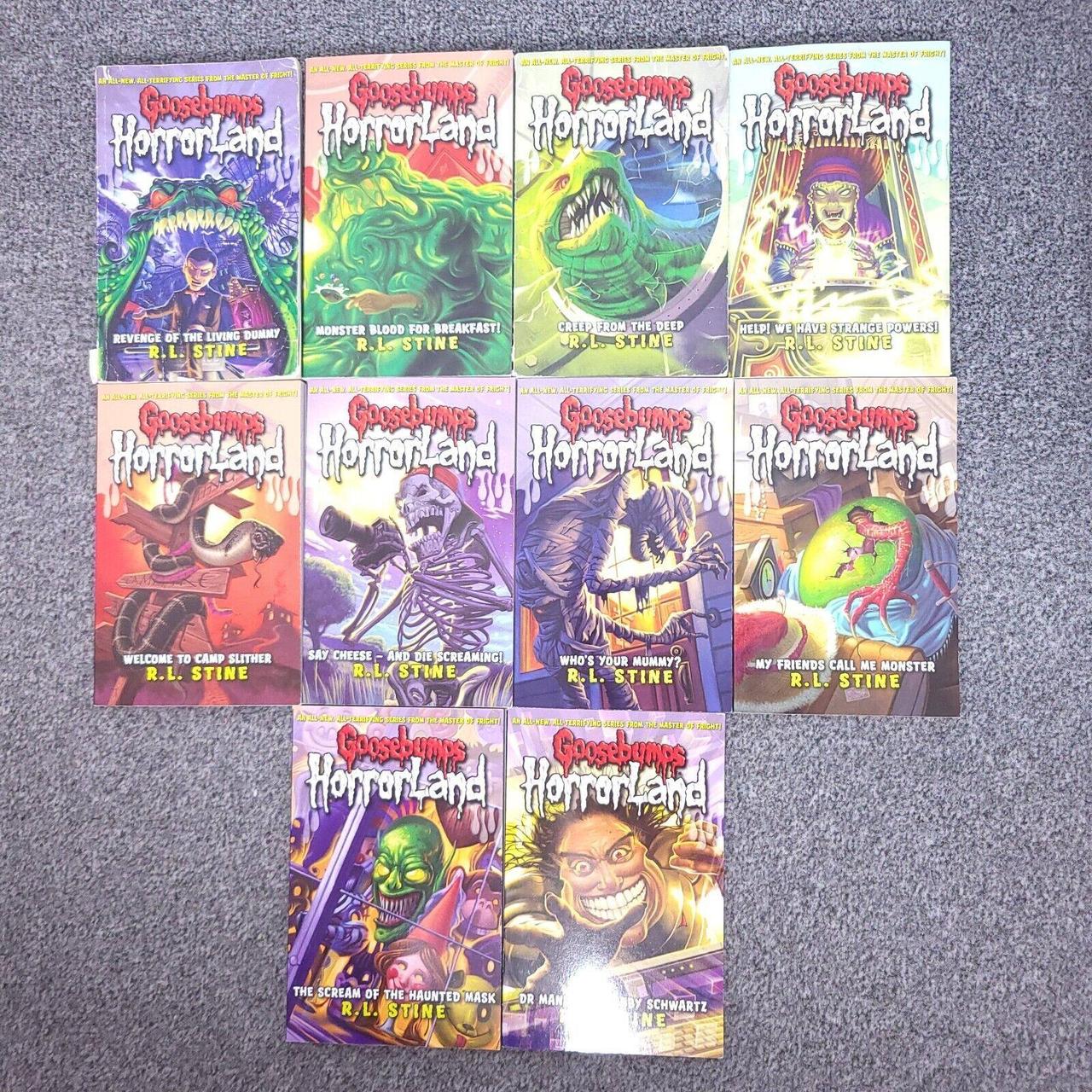 Goosebumps 2008 Horrorland Book Series 1-10 Bundle... - Depop