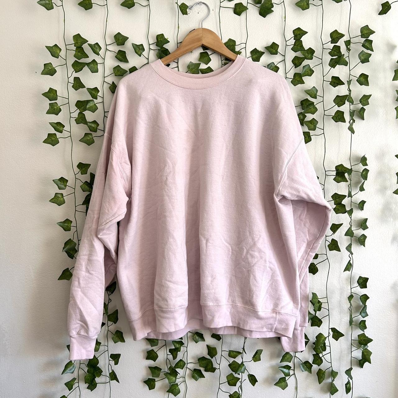 Hanes pastel pink sweatshirt Brand is Hanes and... Depop