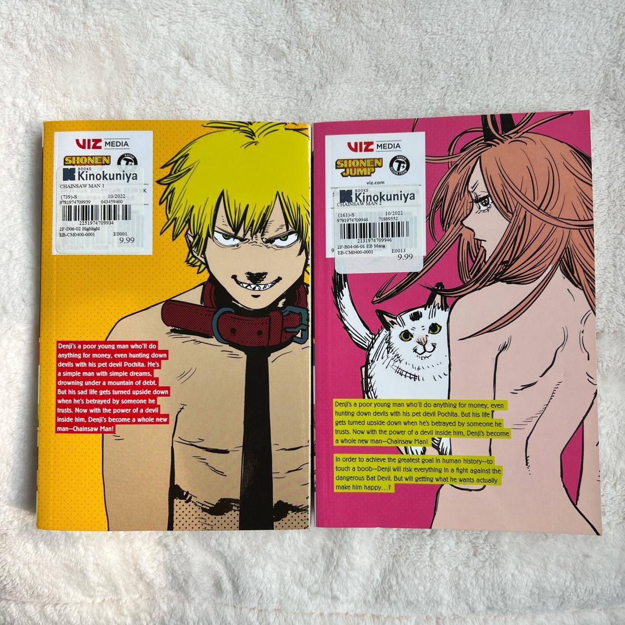 Chainsaw Man Manga Books