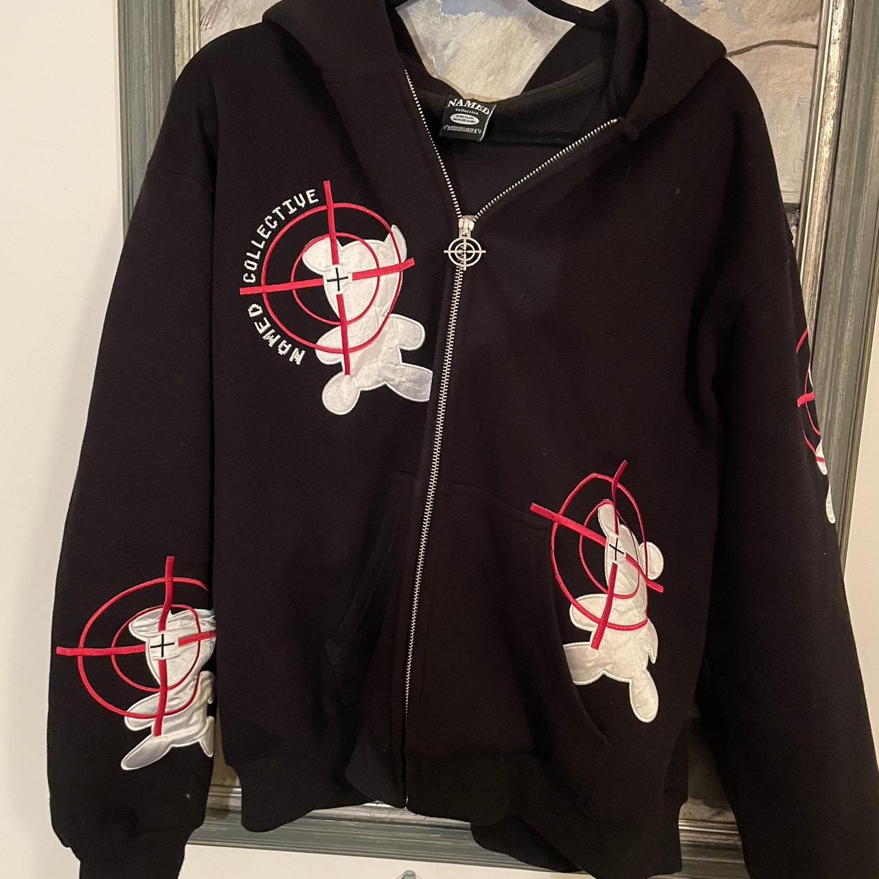 NAMED COLLECTIVE GAMER 2.0 ZIP HOODIE CHARCOAL SIZE | Depop