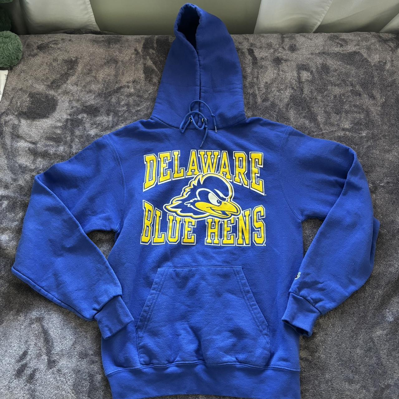 Champion blue best sale and yellow hoodie