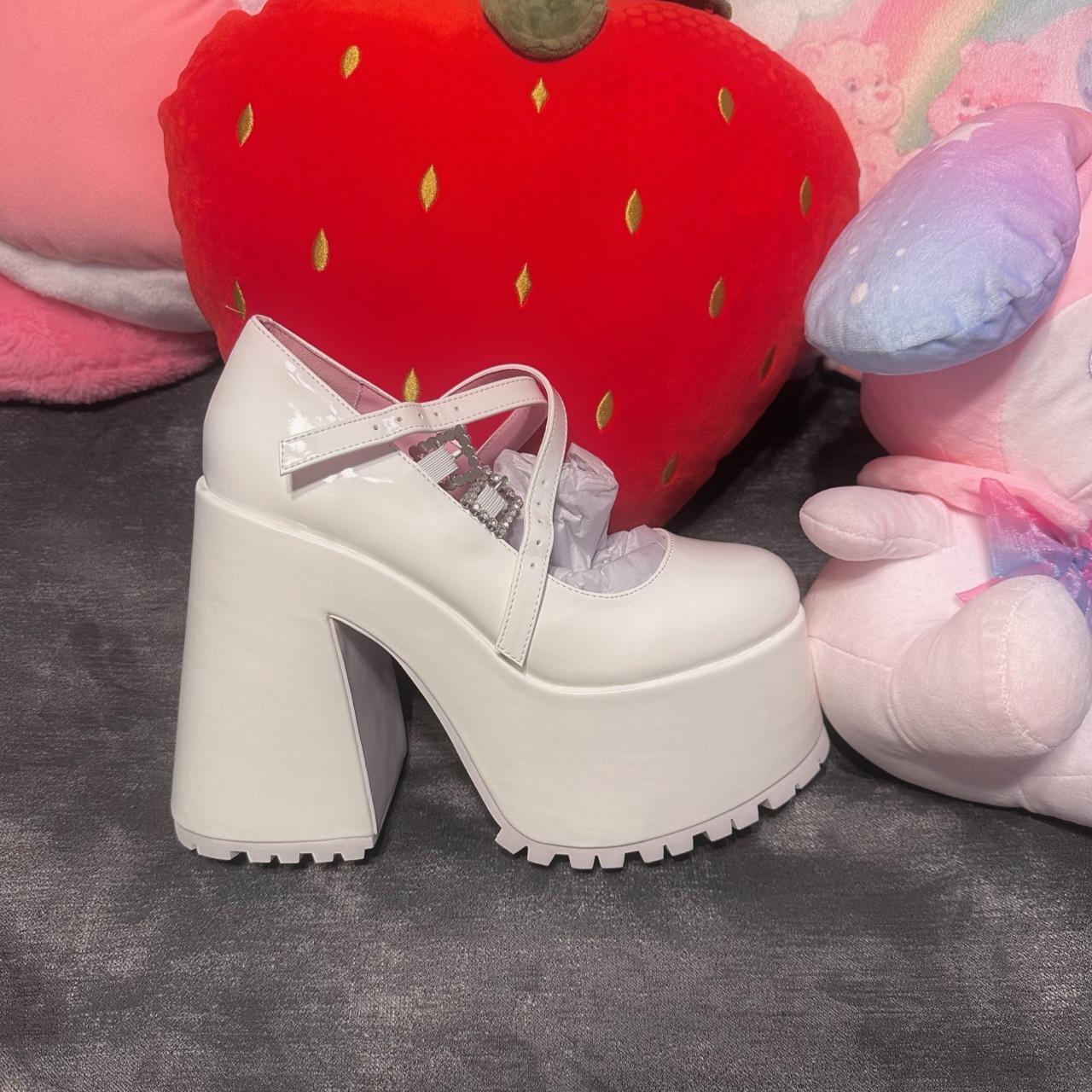 Pastel store goth heels