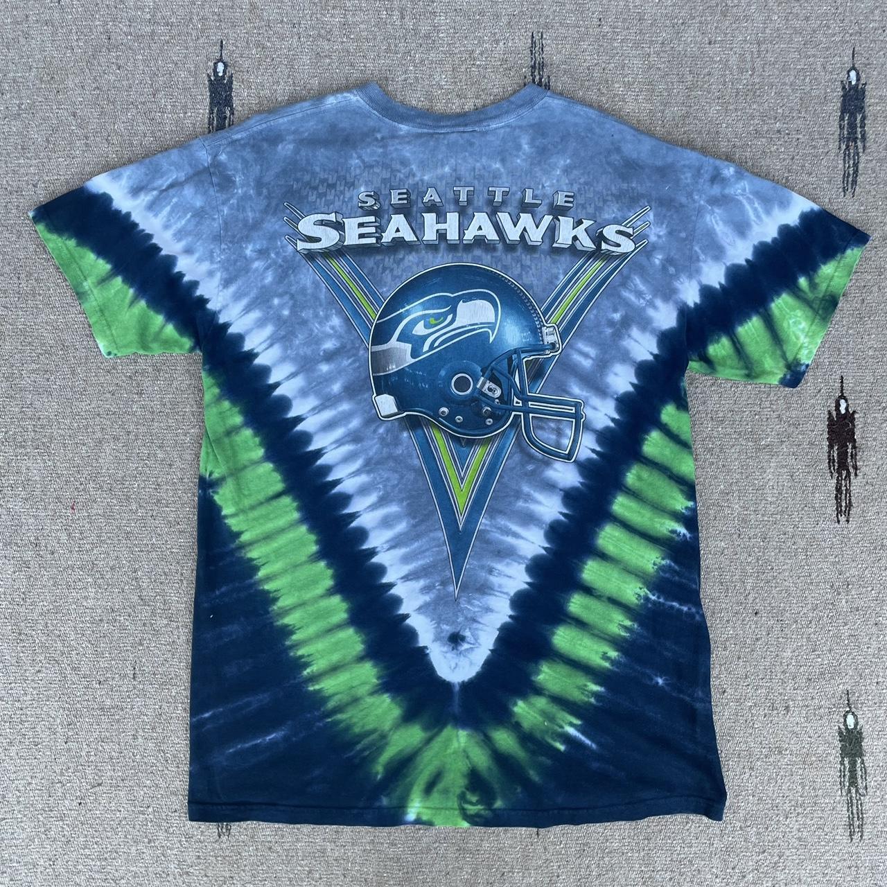 Dope vintage Seattle Seahawks t-shirt. No tag but - Depop