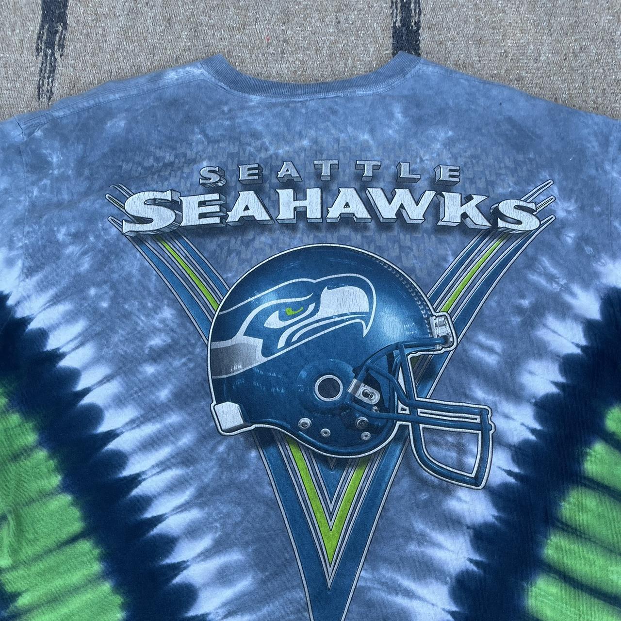 Dope vintage Seattle Seahawks t-shirt. No tag but - Depop