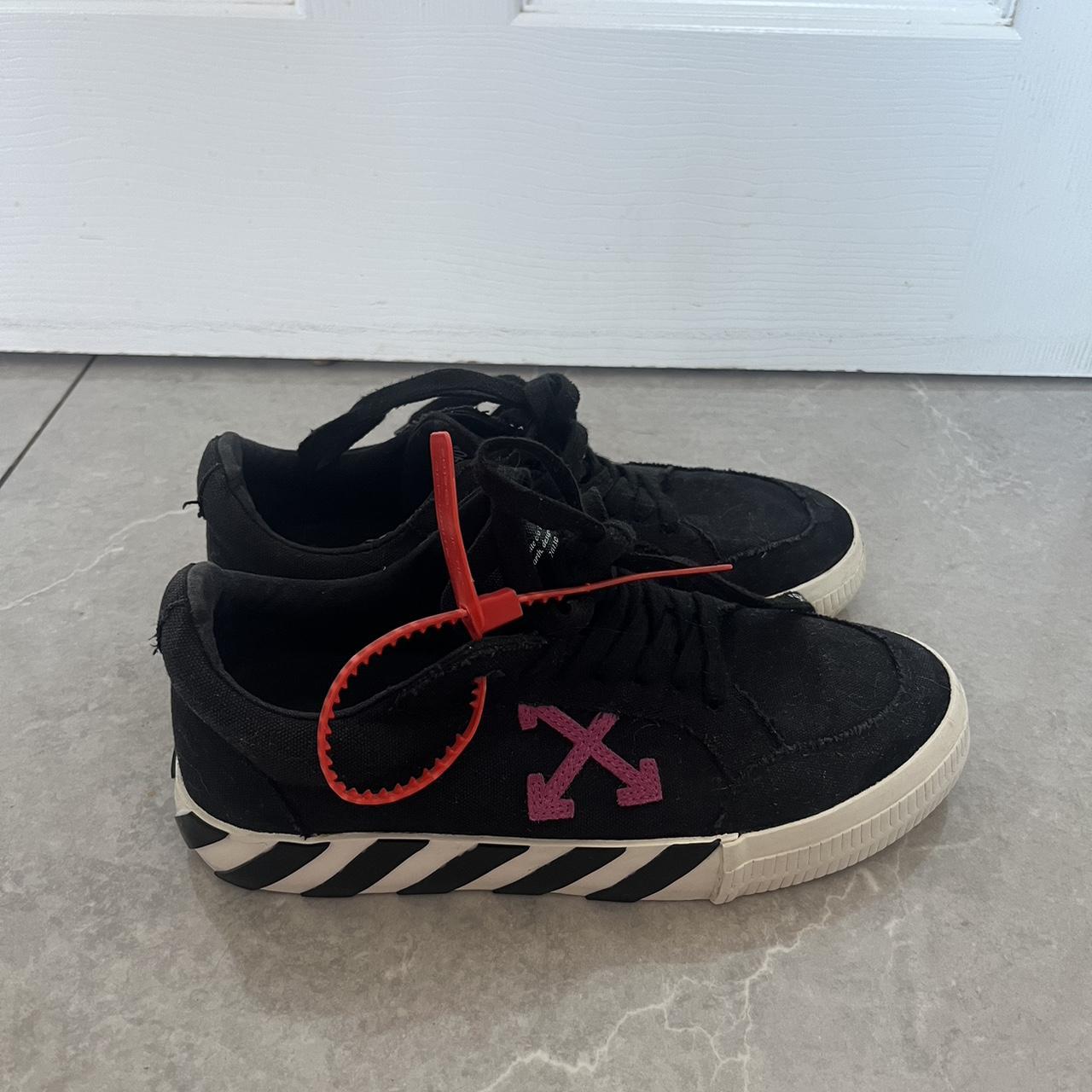 Size UK6 Off White Trainers Depop