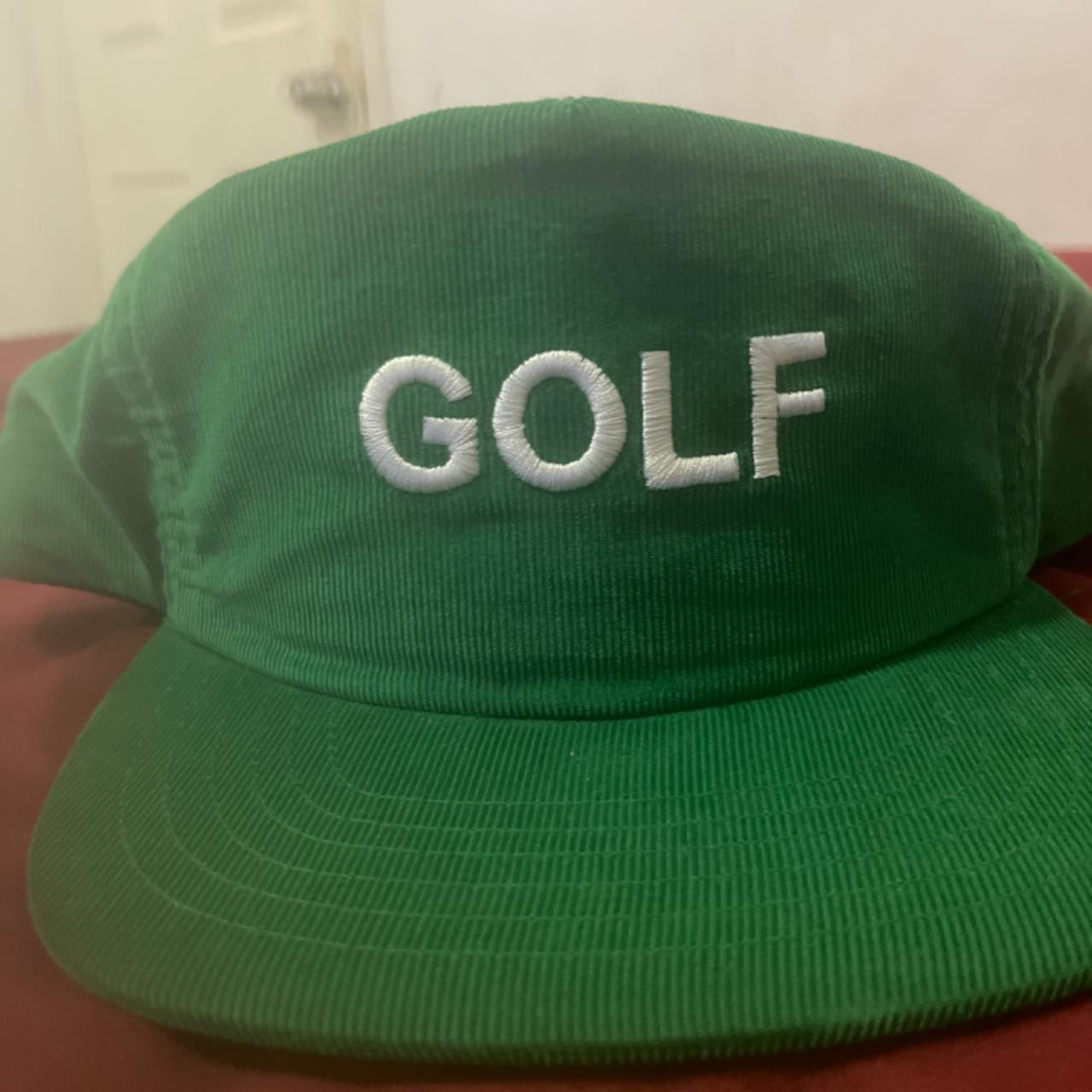 og golf wang chordaroy hat in green not the from... - Depop