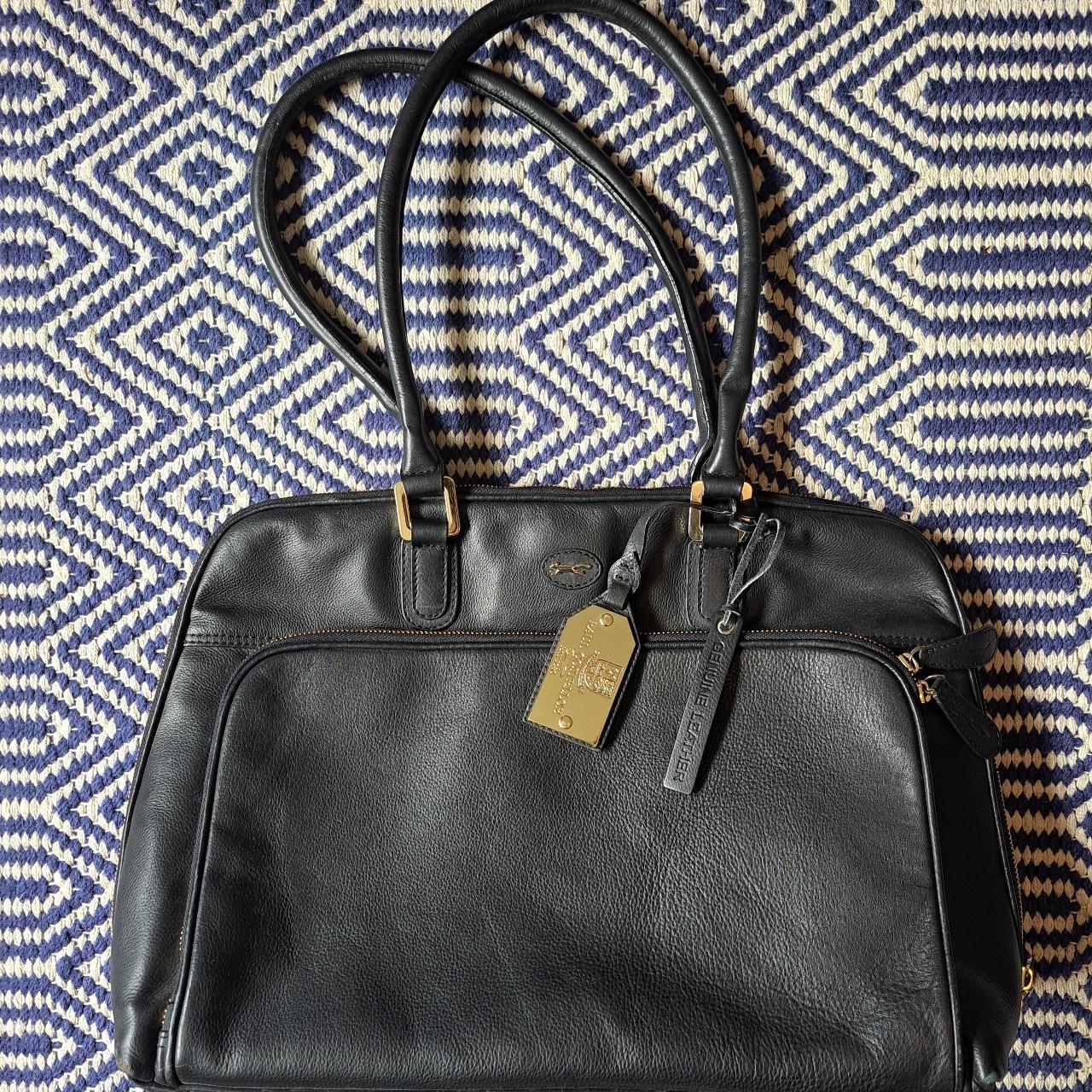 Paul Costelloe Work Tote Black Leather Fits small. Depop