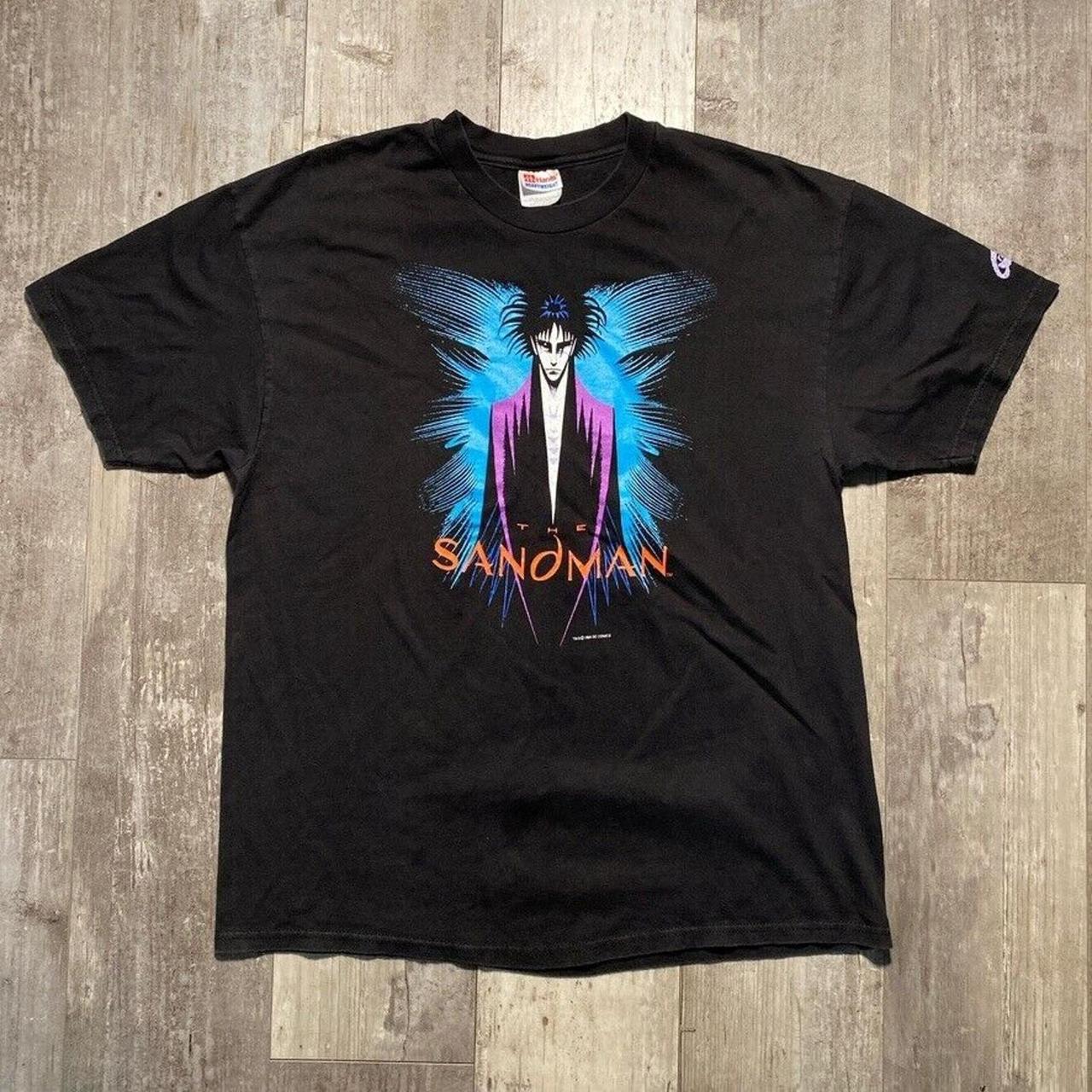 Vintage 1994 The Sandman DC Comics T-Shirt Men's XL | Depop