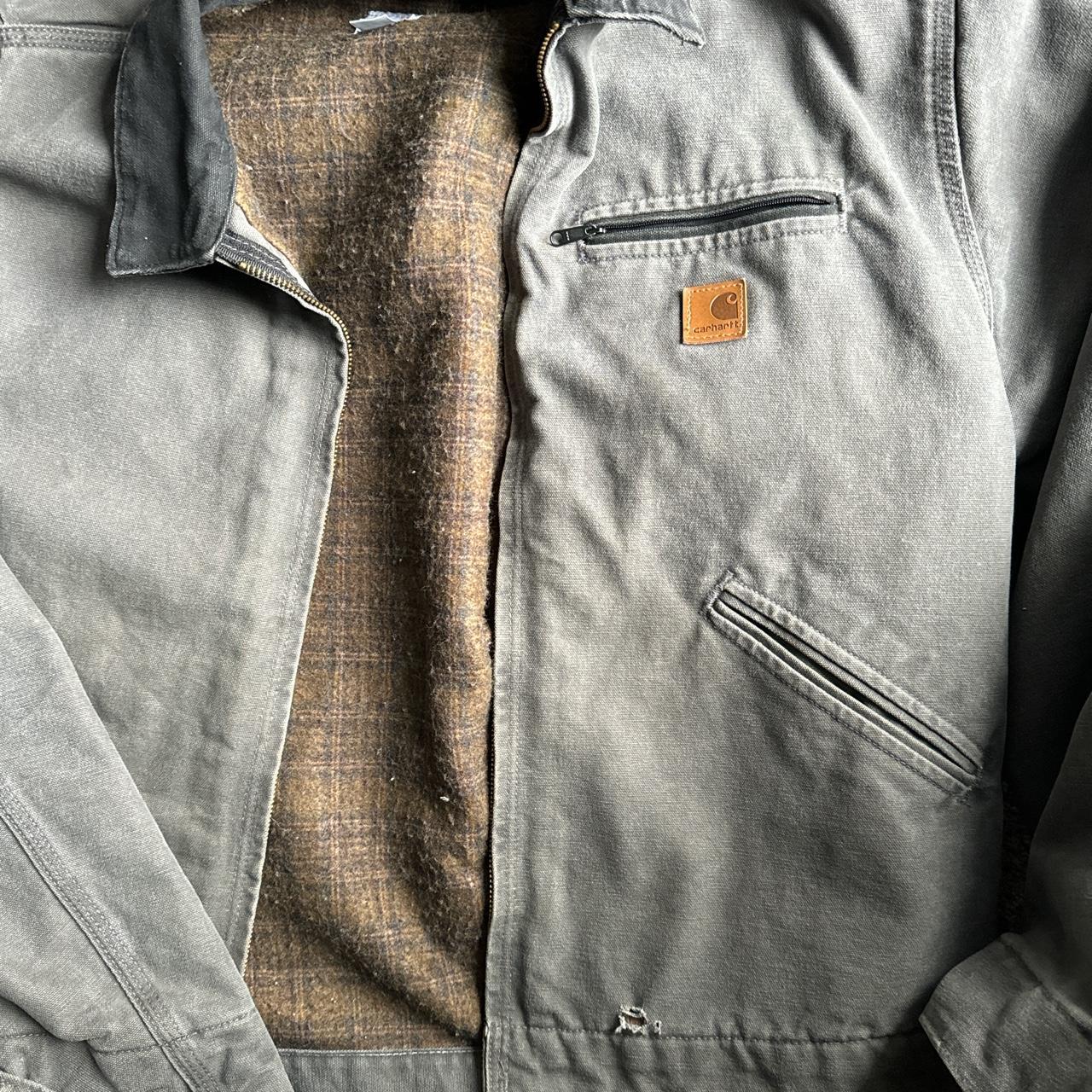 Carhartt j97 clearance sandstone detroit jacket