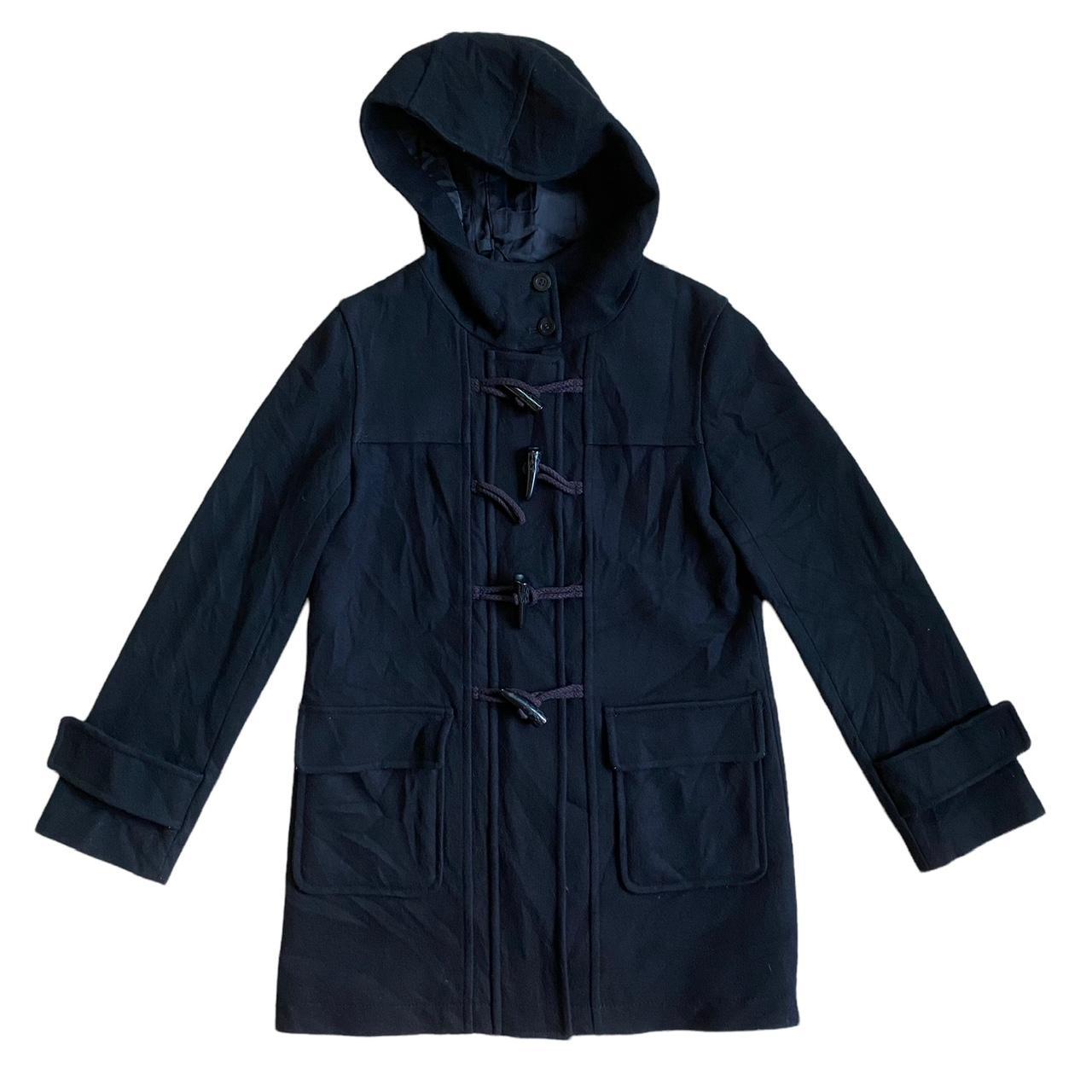 Uniqlo Duffle Coat Men Uniqlo Wool Collection Zipper Hooded Depop