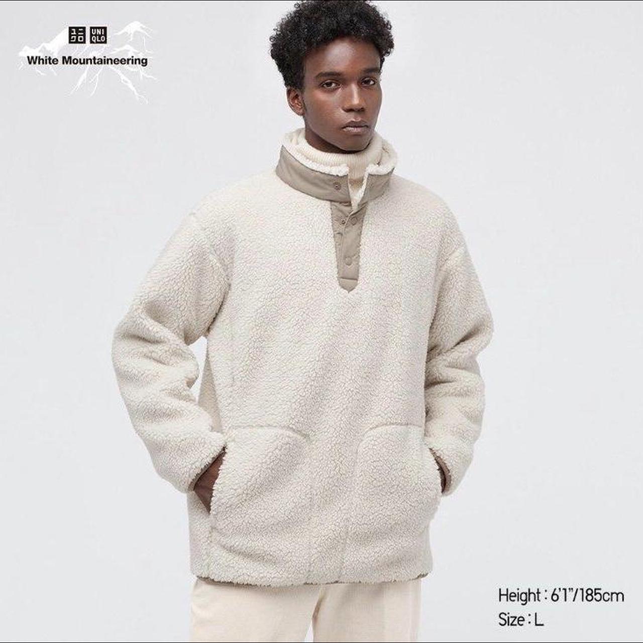 Fleece pullover uniqlo sale